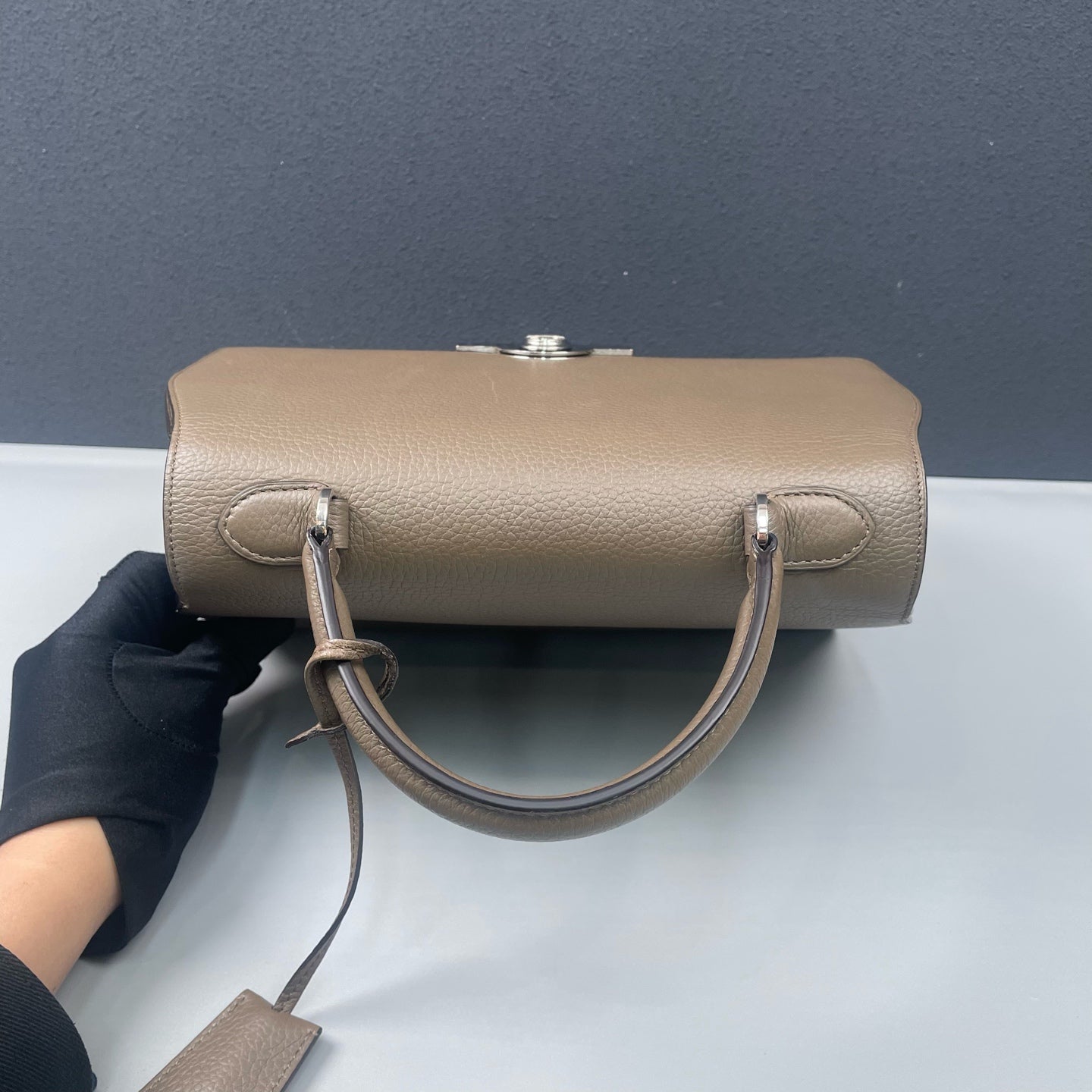 Moynat - Rejane 30 - Full-grain leather - Grey - (medium)