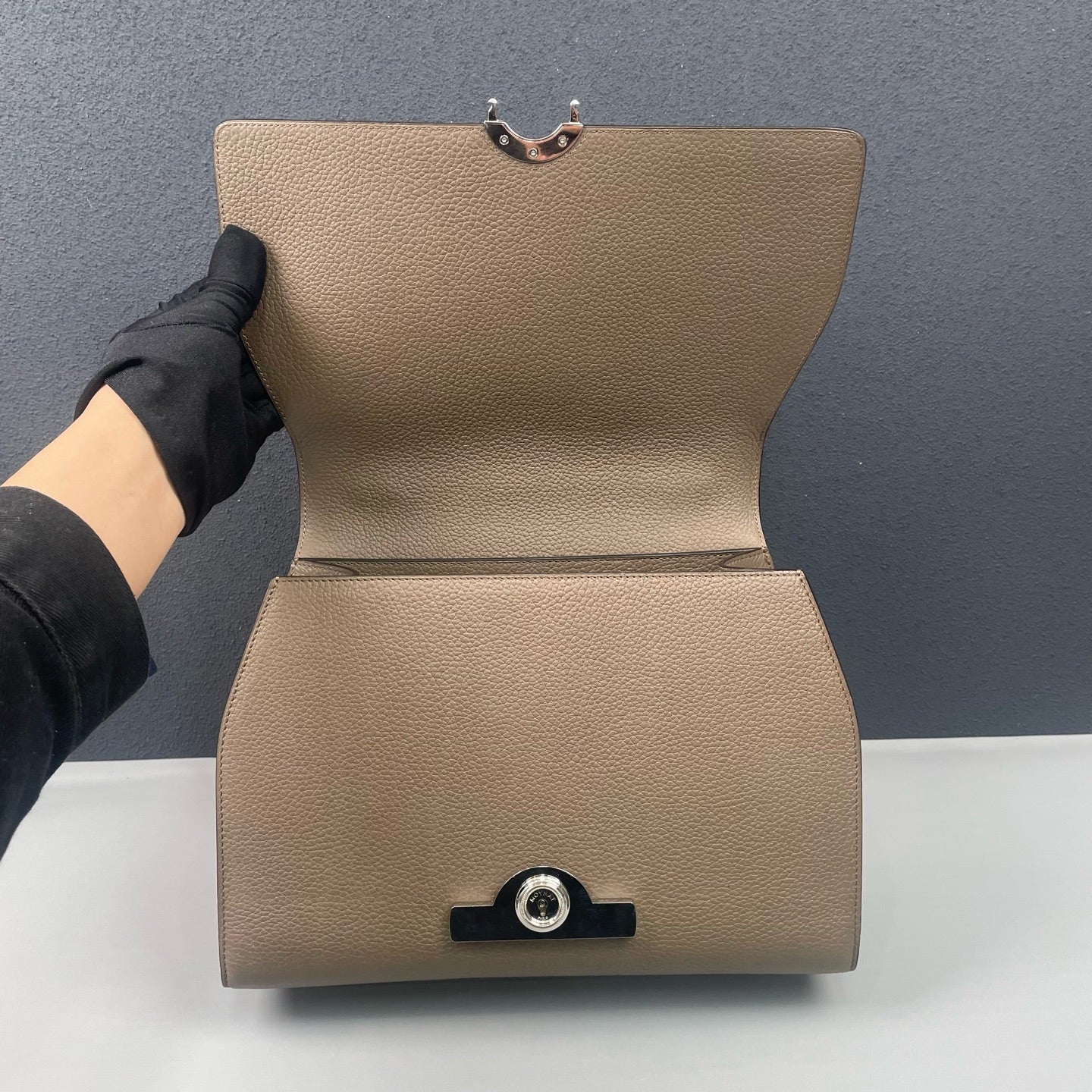 Moynat - Rejane 30 - Full-grain leather - Grey - (medium)