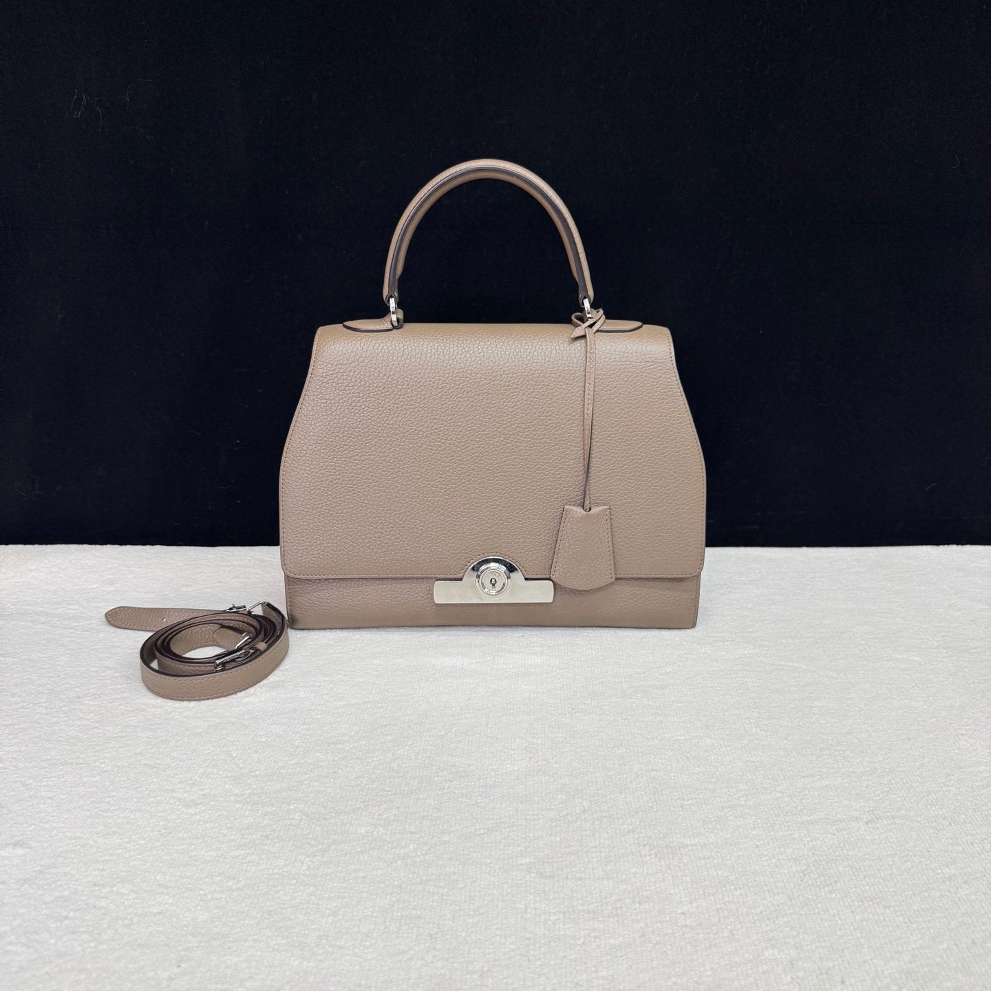 Moynat - Réjane 30 - Leather - Grey - (medium)
