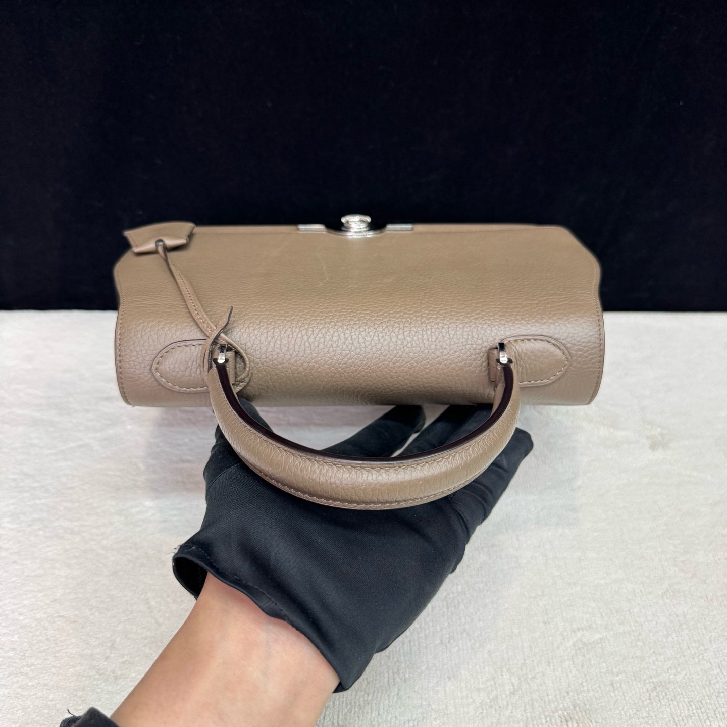 Moynat - Réjane 30 - Leather - Grey - (medium)