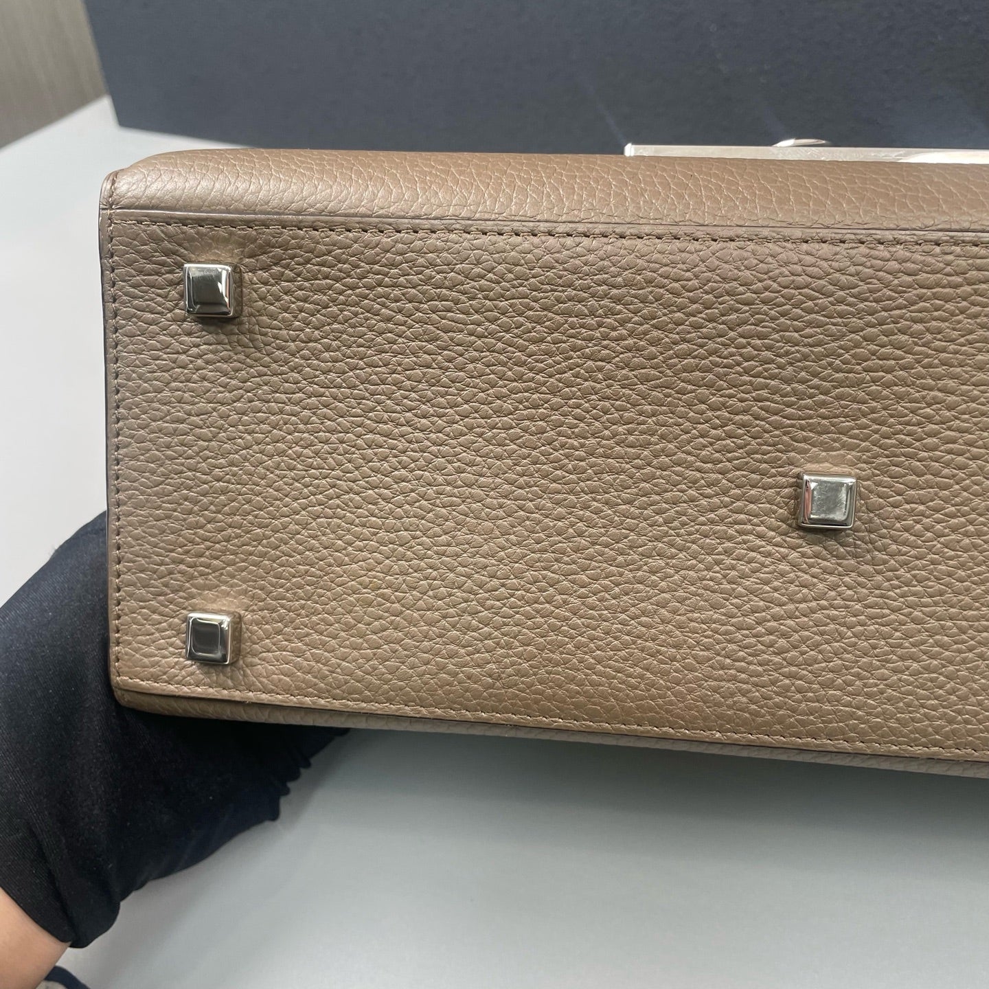 Moynat - Réjane 30 - Leather - Grey - (medium)