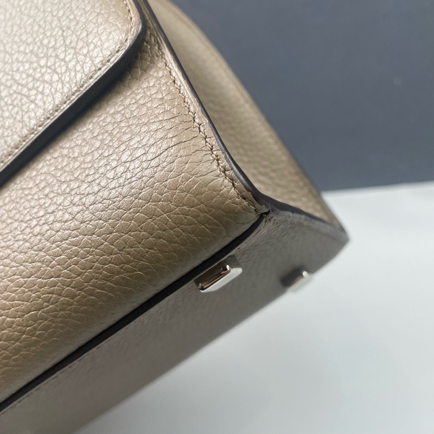 Moynat - Réjane 30 - Leather - Grey - (medium)