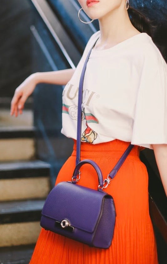 Moynat - Rejane bb - Leather - Purple - (mini)