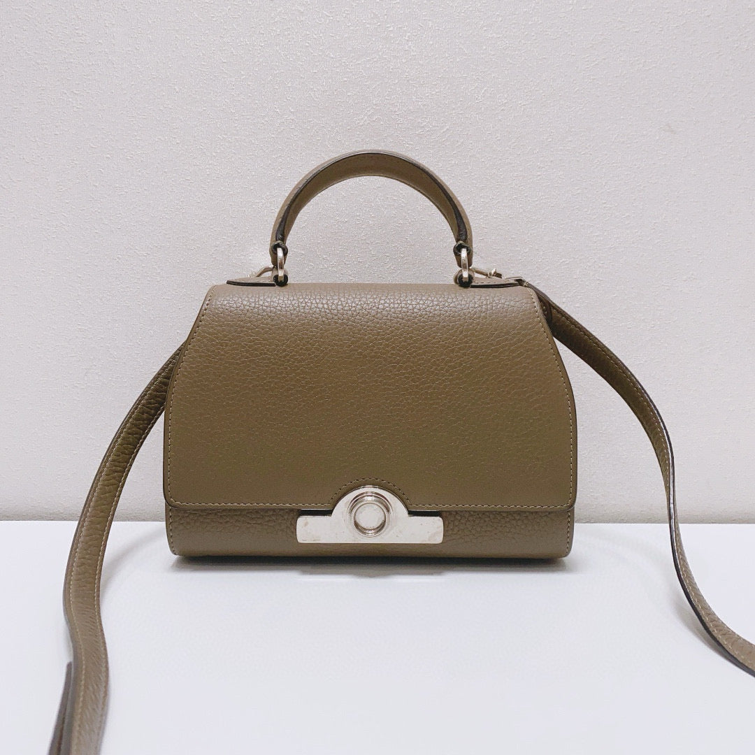 Moynat - Rejane - Cowhide leather - Grey - (Small)