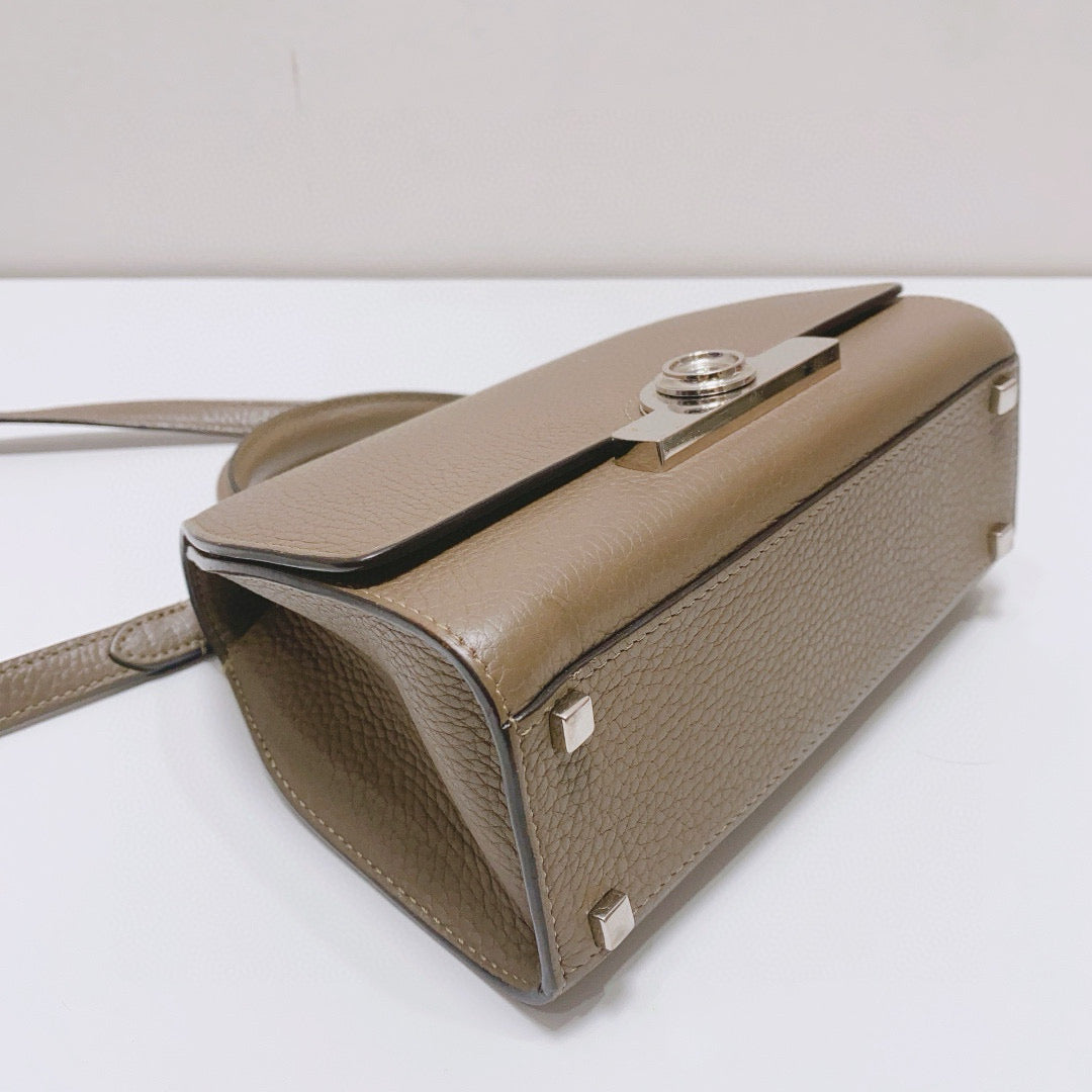 Moynat - Rejane - Cowhide leather - Grey - (Small)