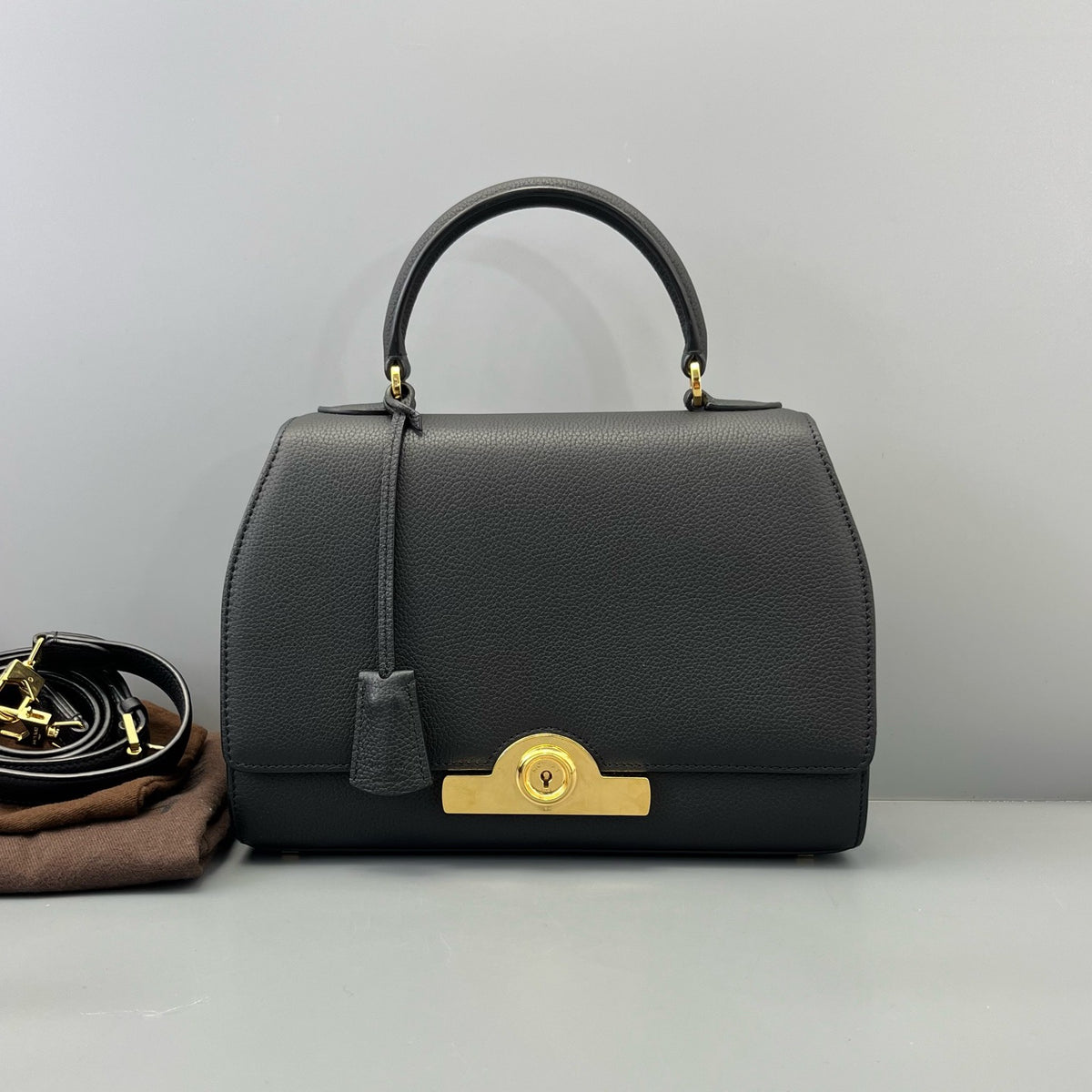 Moynat - Rejane - Leather - Black - (medium)