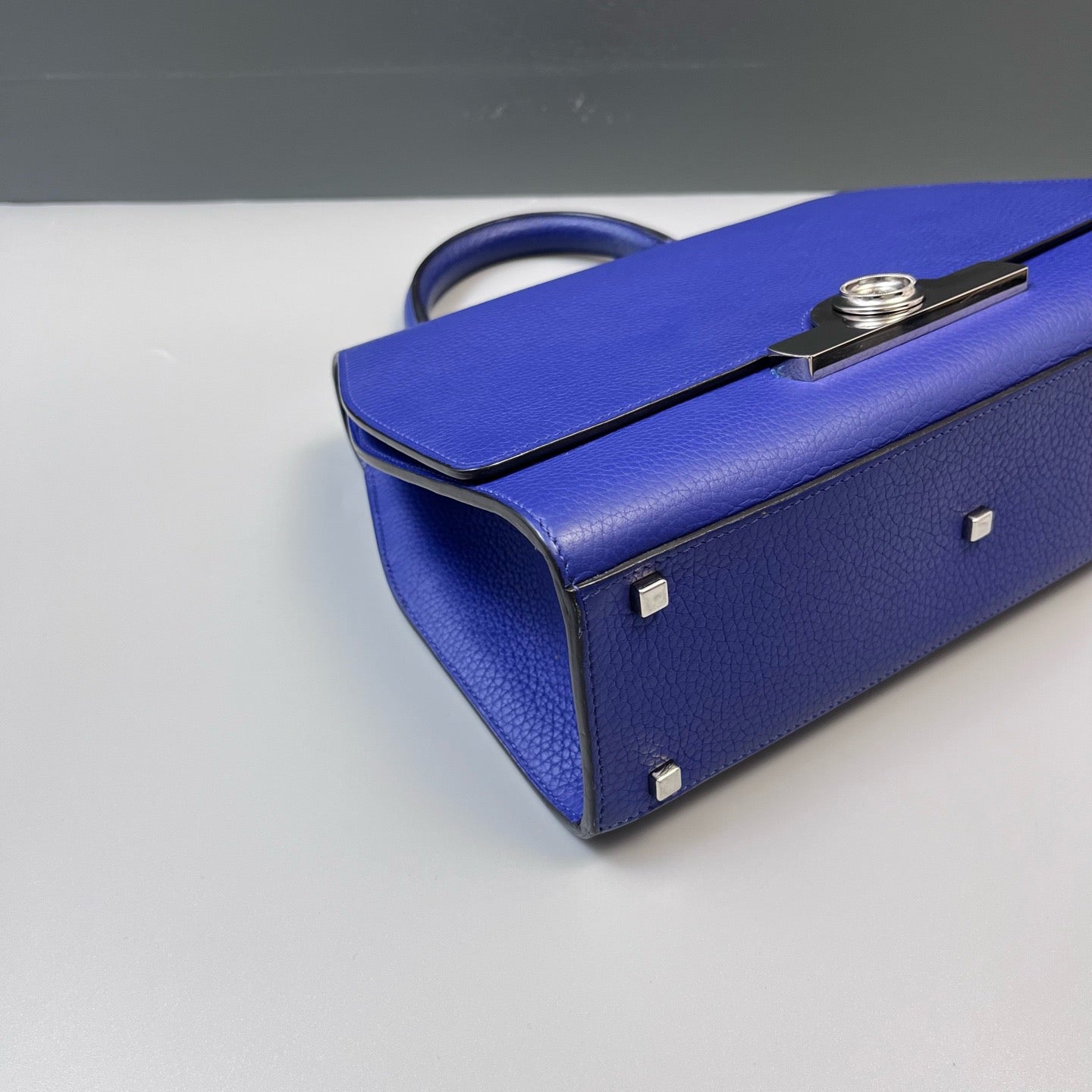 Moynat - Rejane - Leather - Blue - (Medium)