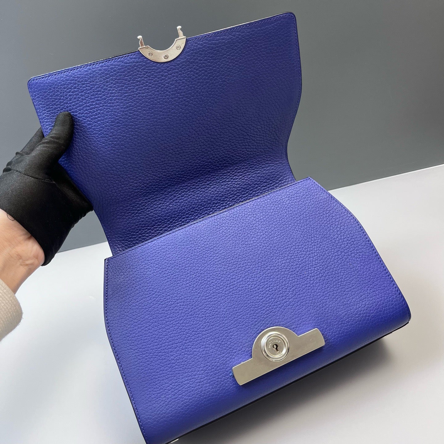 Moynat - Rejane - Leather - Blue - (Medium)