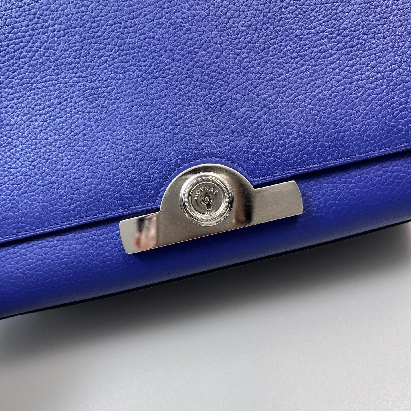 Moynat - Rejane - Leather - Blue - (Medium)