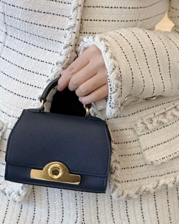 Moynat - Rejane - Leather - Blue - (mini)