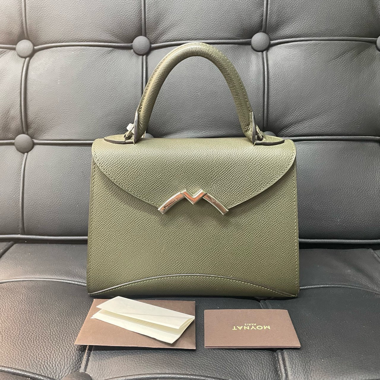 Moynat - Réjane - Leather - Green - (mini)