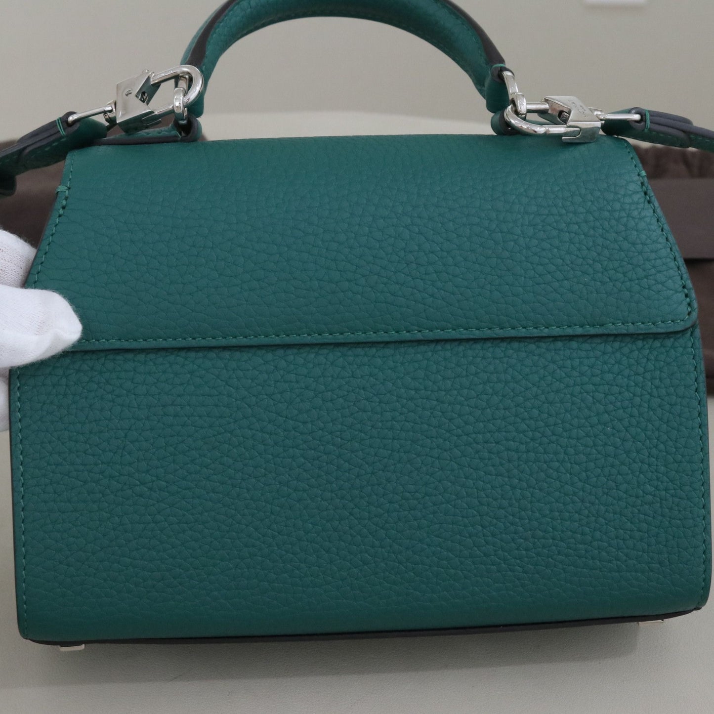 Moynat - Rejane - Leather - Green - (small)