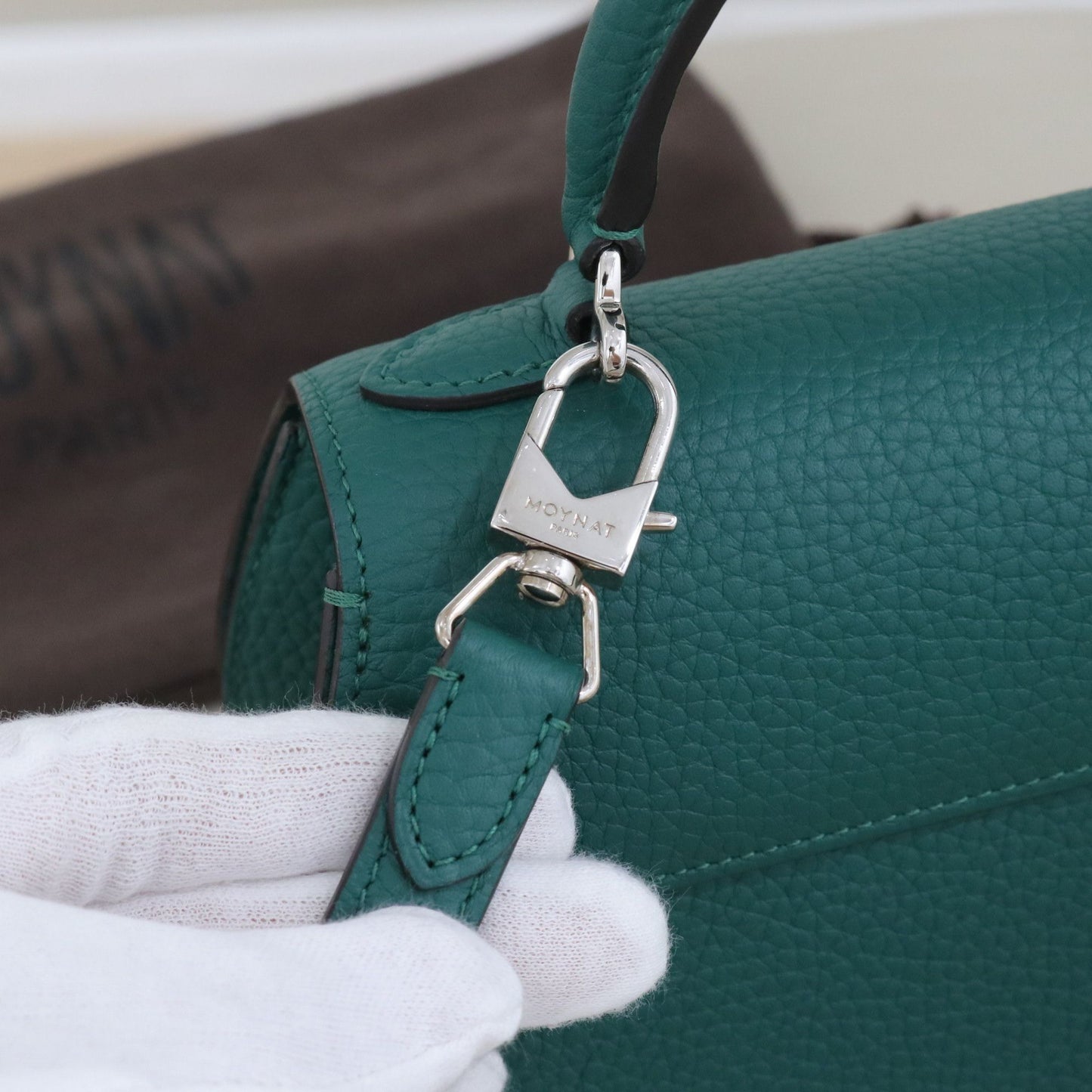 Moynat - Rejane - Leather - Green - (small)