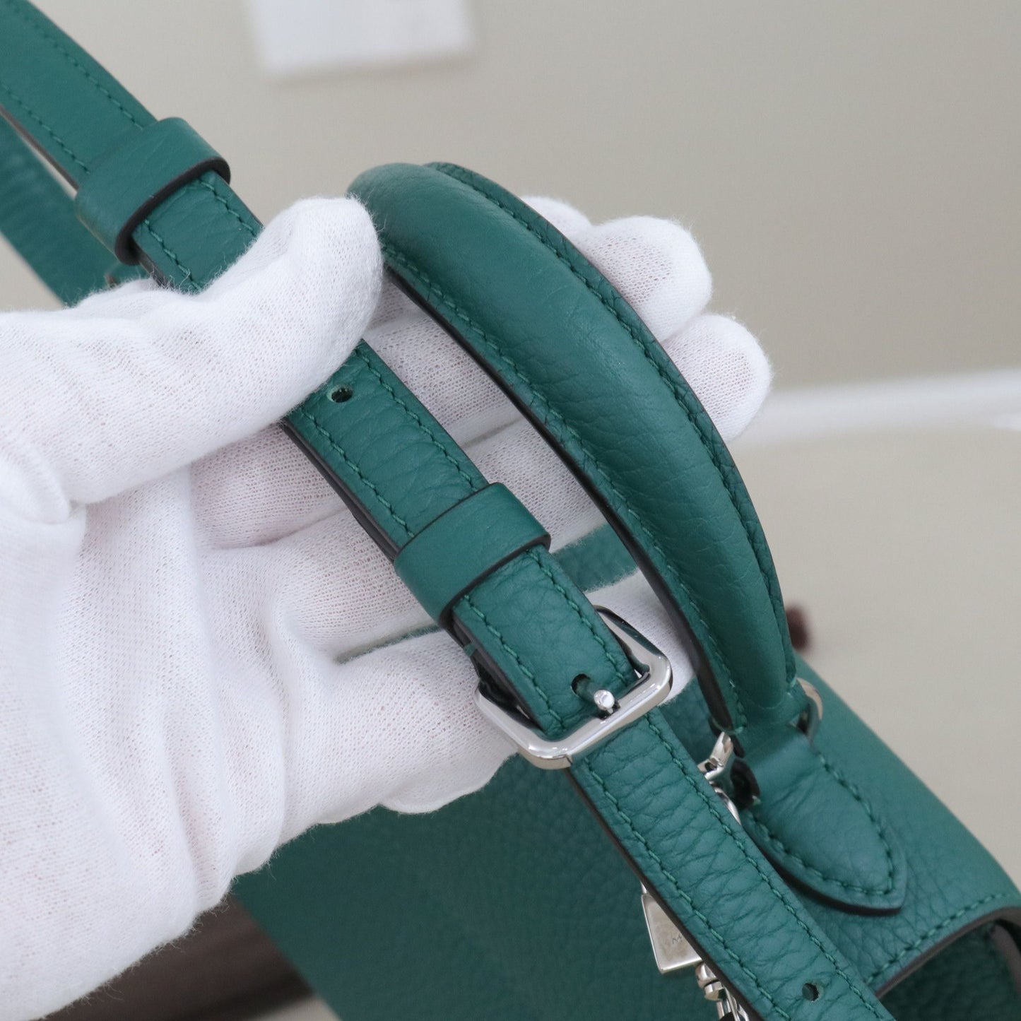 Moynat - Rejane - Leather - Green - (small)