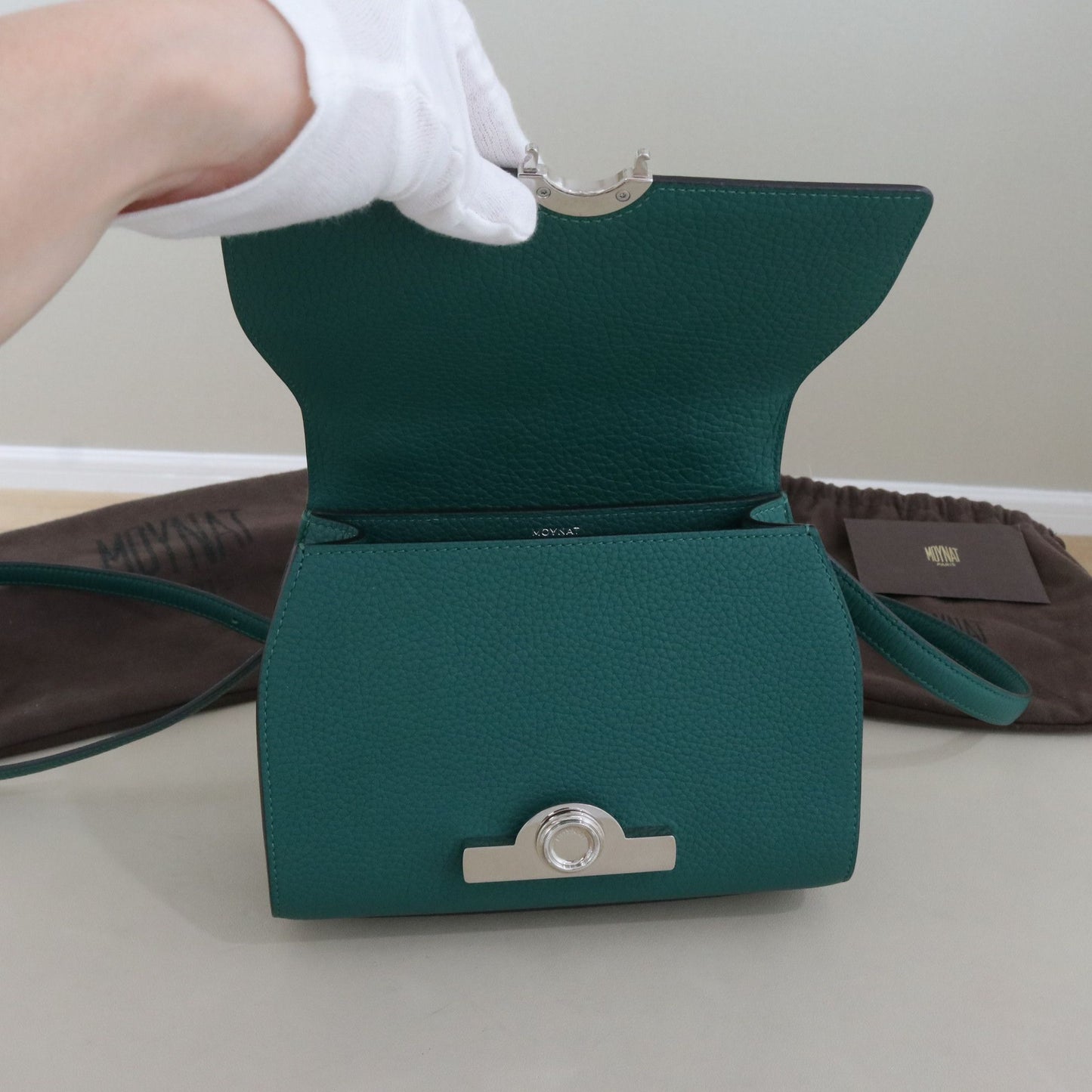 Moynat - Rejane - Leather - Green - (small)