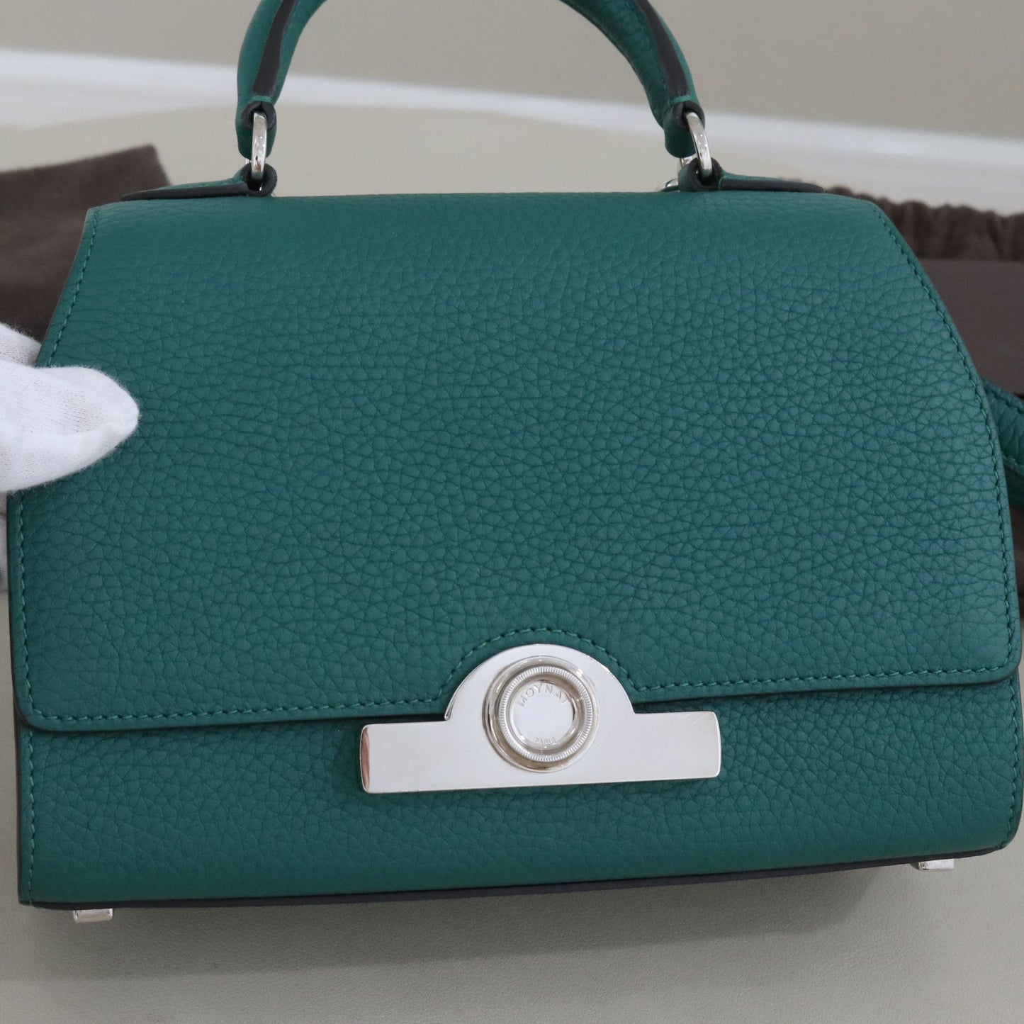 Moynat - Rejane - Leather - Green - (small)