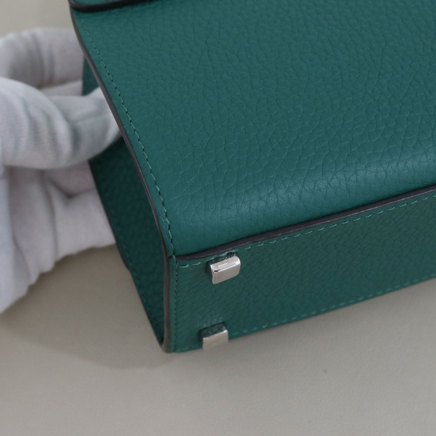Moynat - Rejane - Leather - Green - (small)