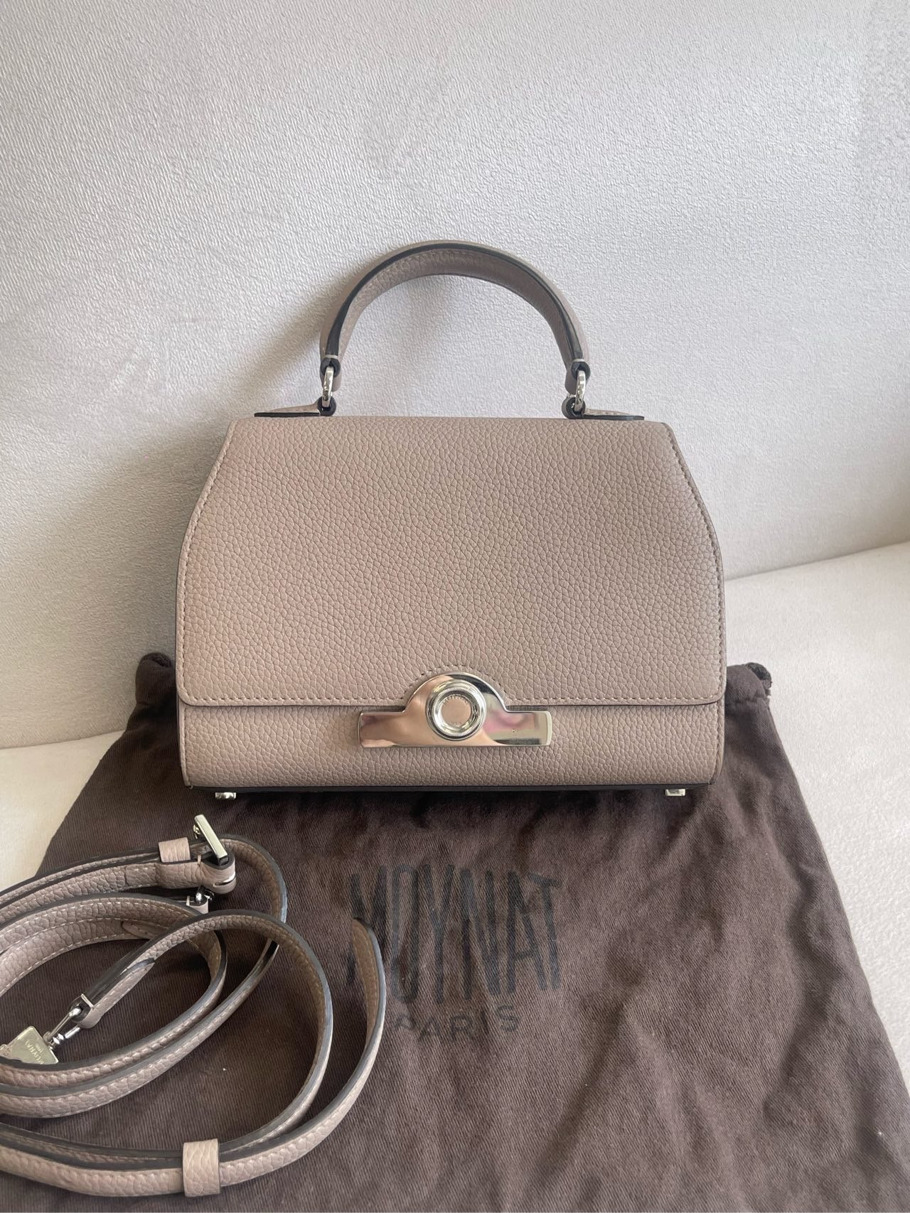 Moynat - Rejane - Leather - Grey - (mini)