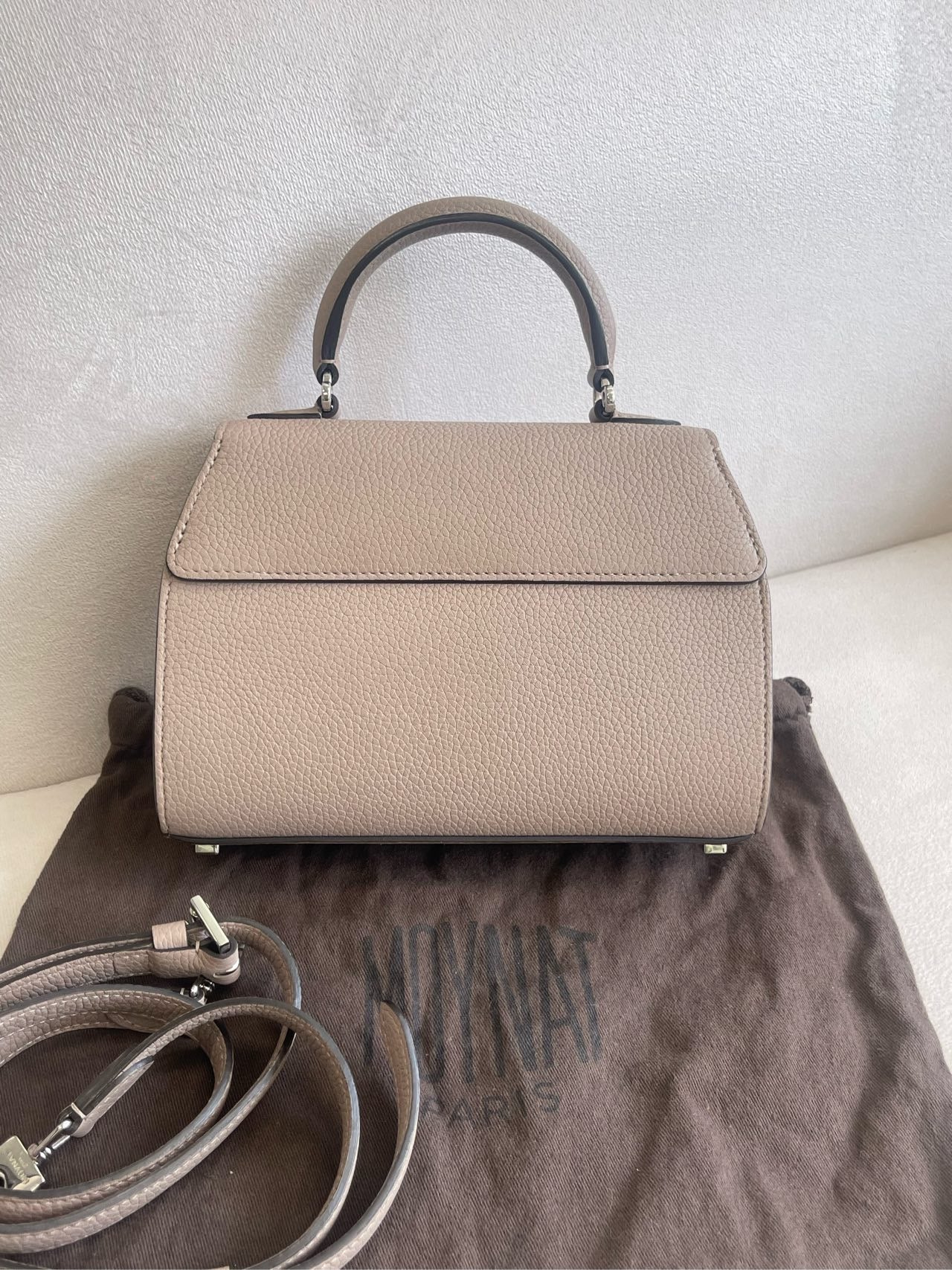 Moynat - Rejane - Leather - Grey - (mini)