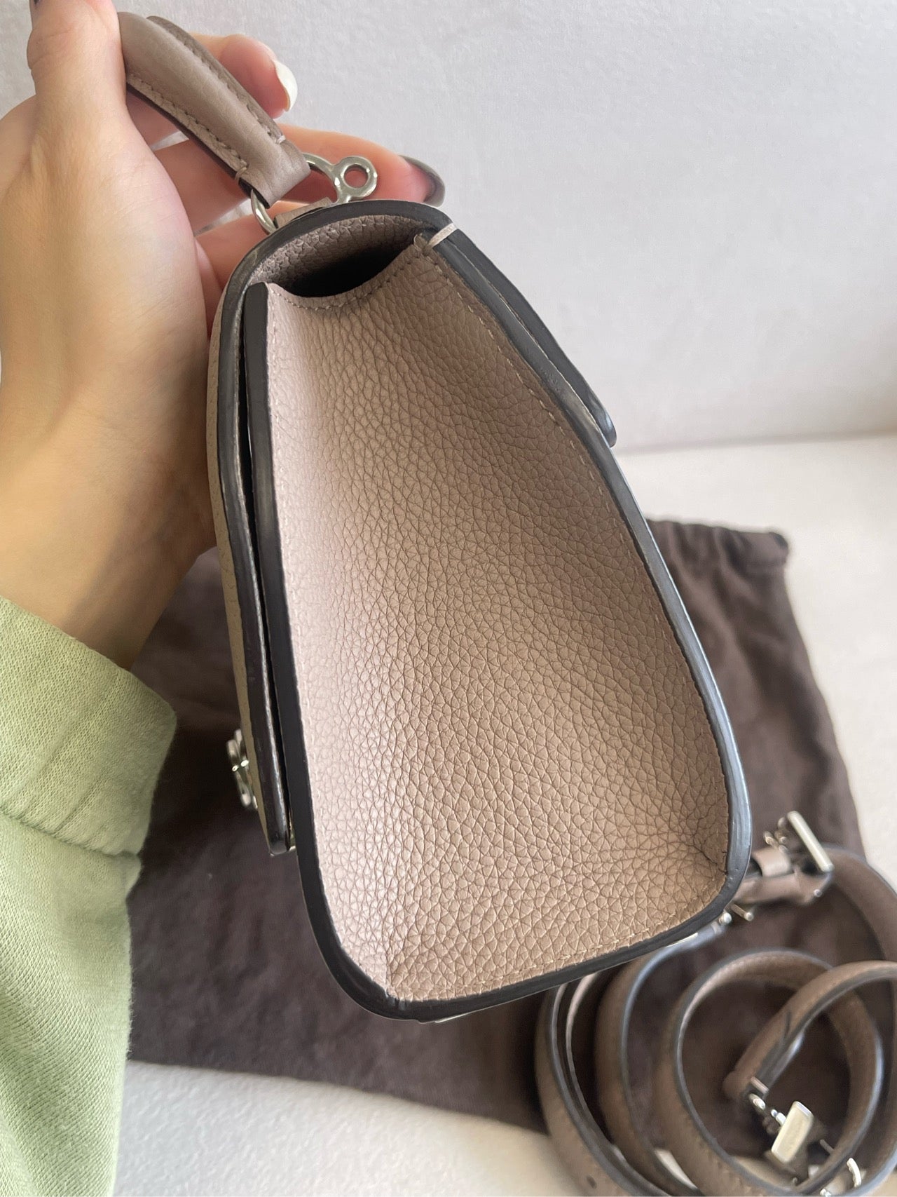 Moynat - Rejane - Leather - Grey - (mini)
