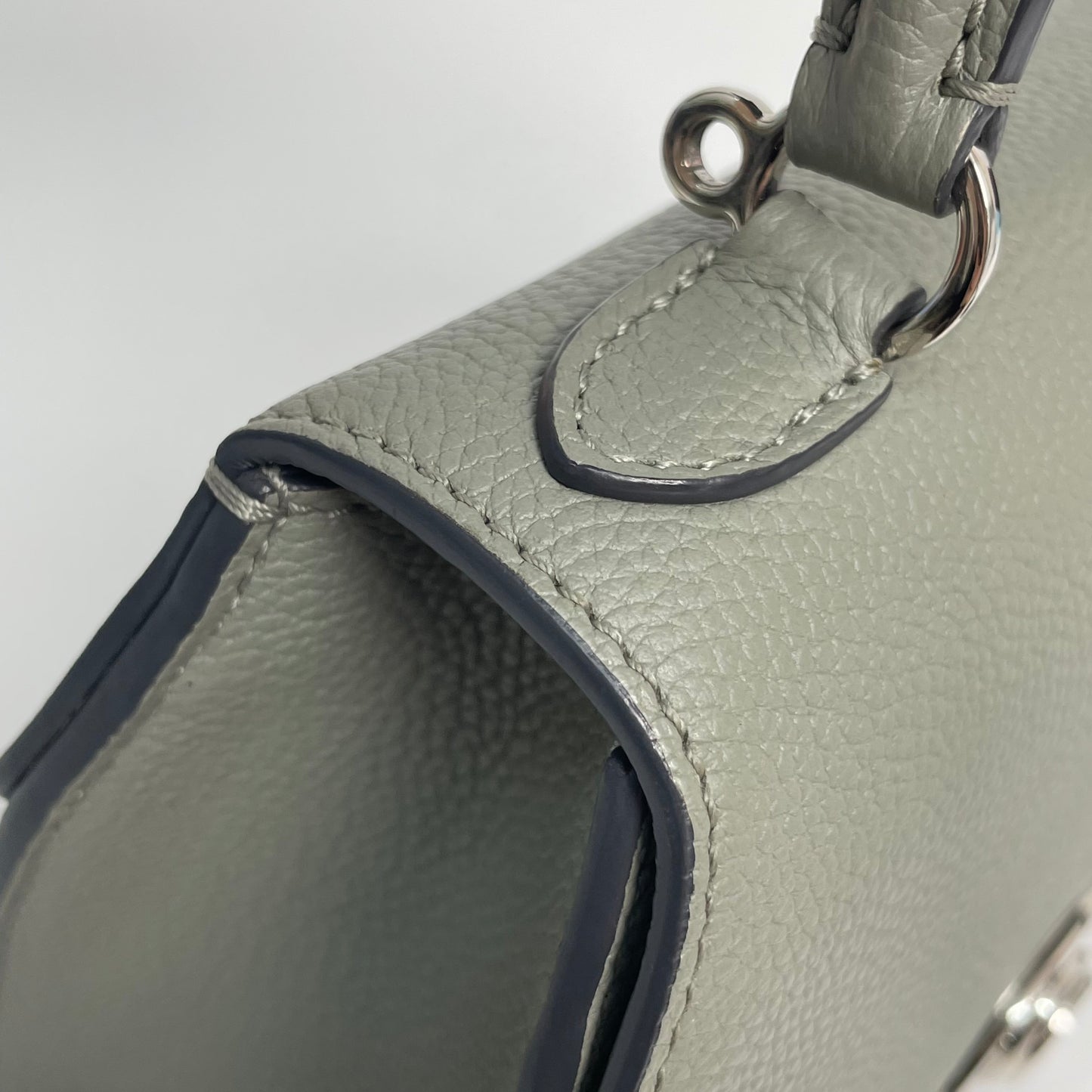 Moynat - Rejane - Leather - Grey - (small)