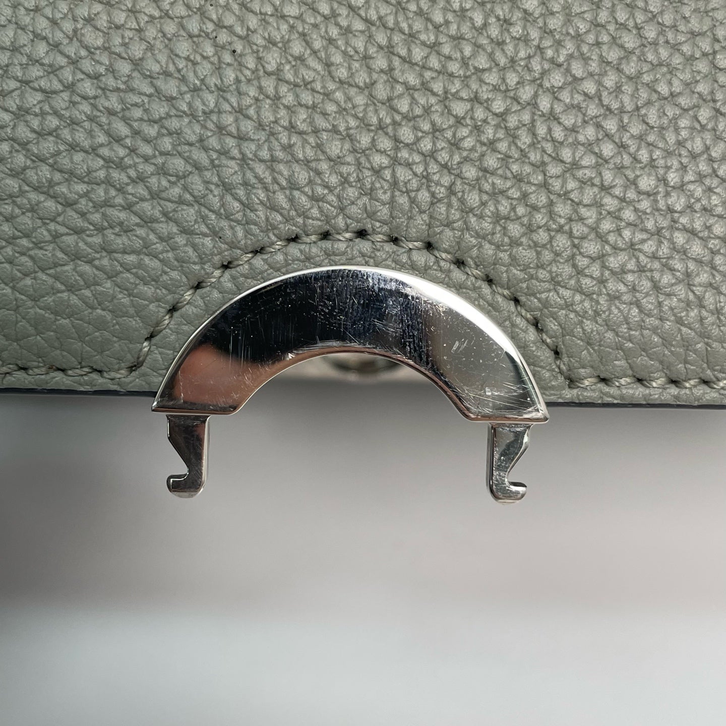 Moynat - Rejane - Leather - Grey - (small)