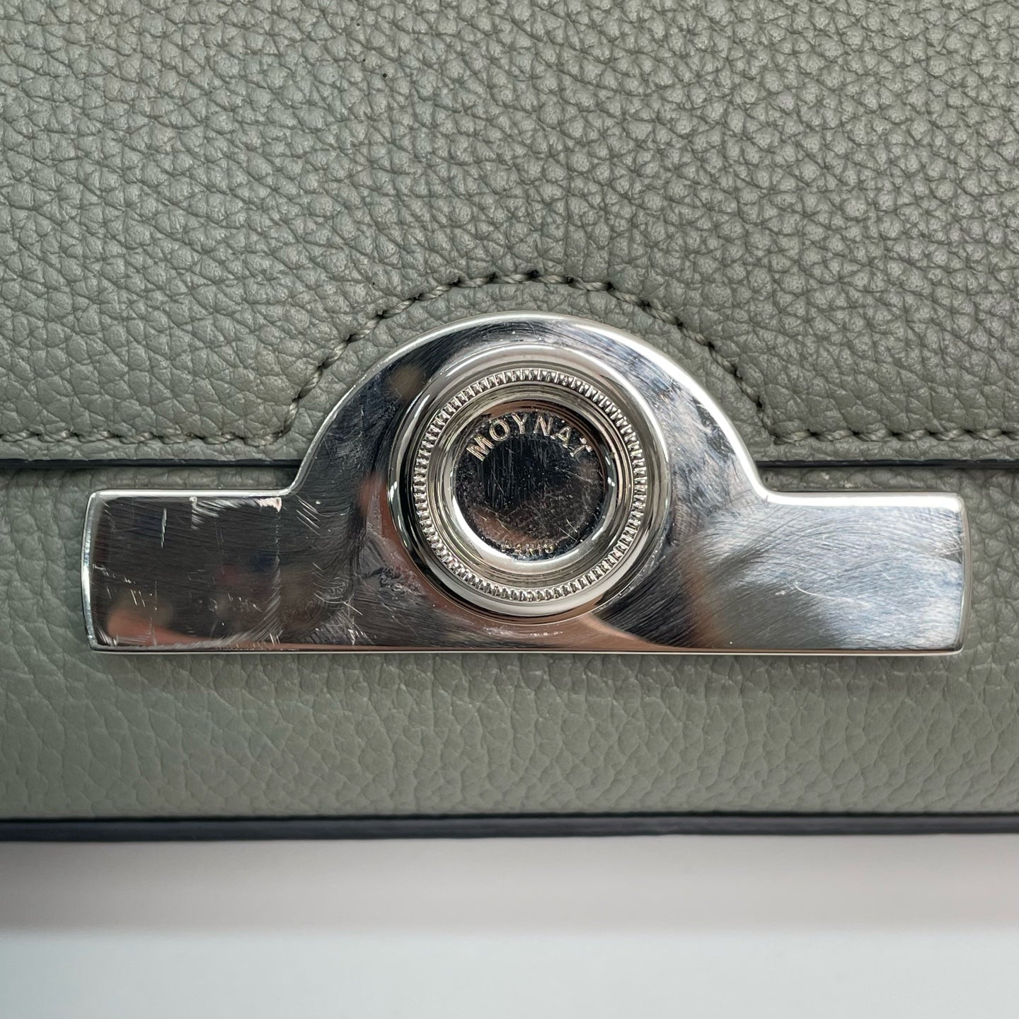 Moynat - Rejane - Leather - Grey - (small)