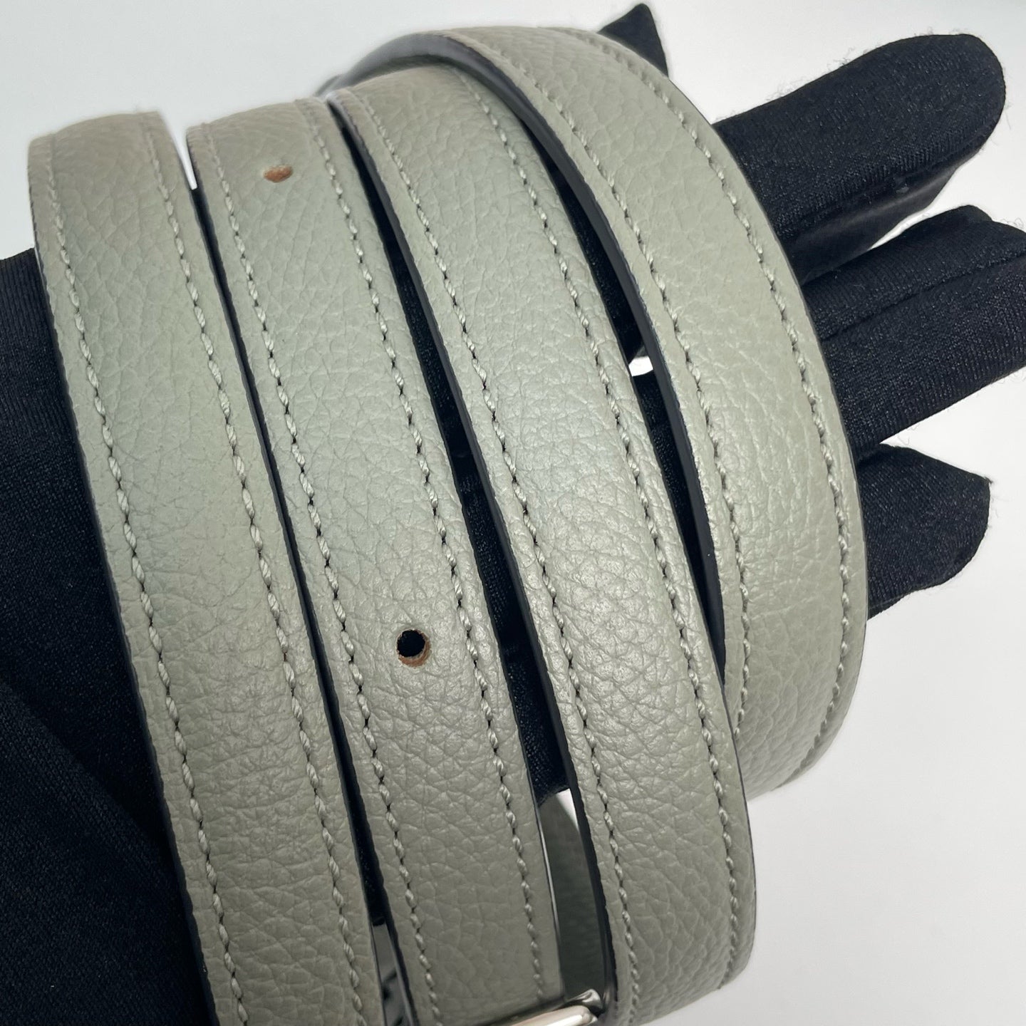 Moynat - Rejane - Leather - Grey - (small)