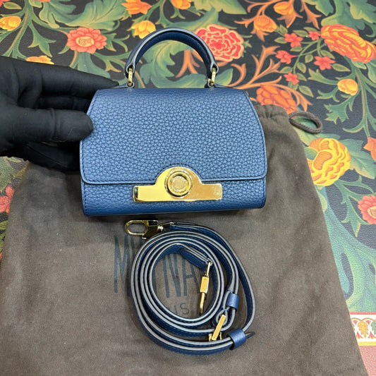 Moynat - Rejane - Leather - Navy - (mini)