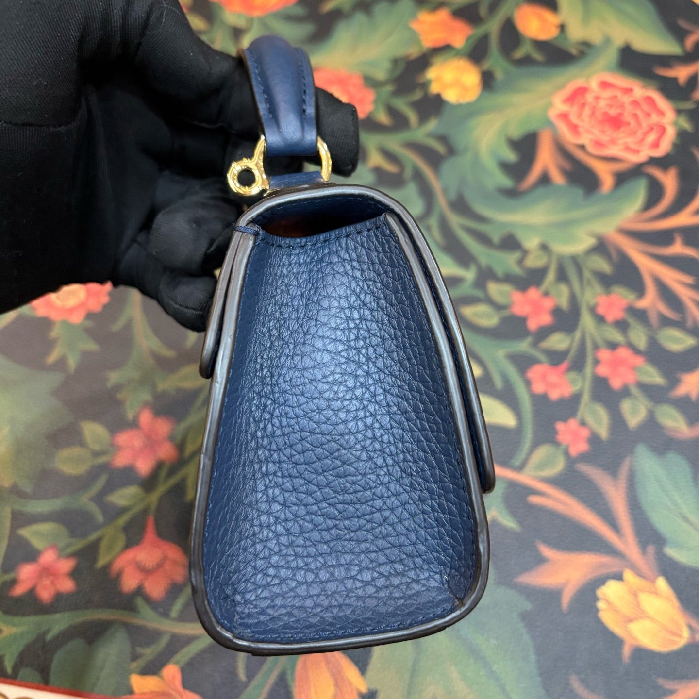 Moynat - Rejane - Leather - Navy - (mini)