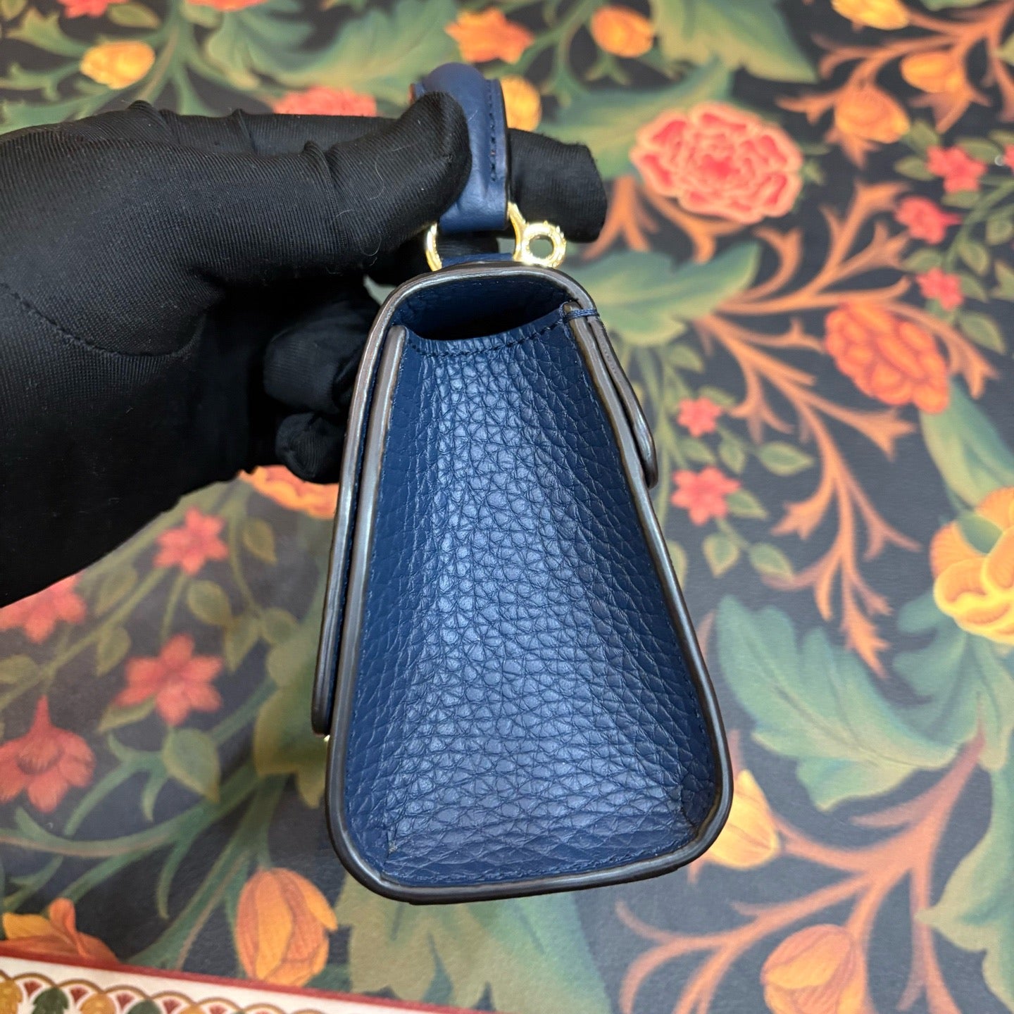 Moynat - Rejane - Leather - Navy - (mini)
