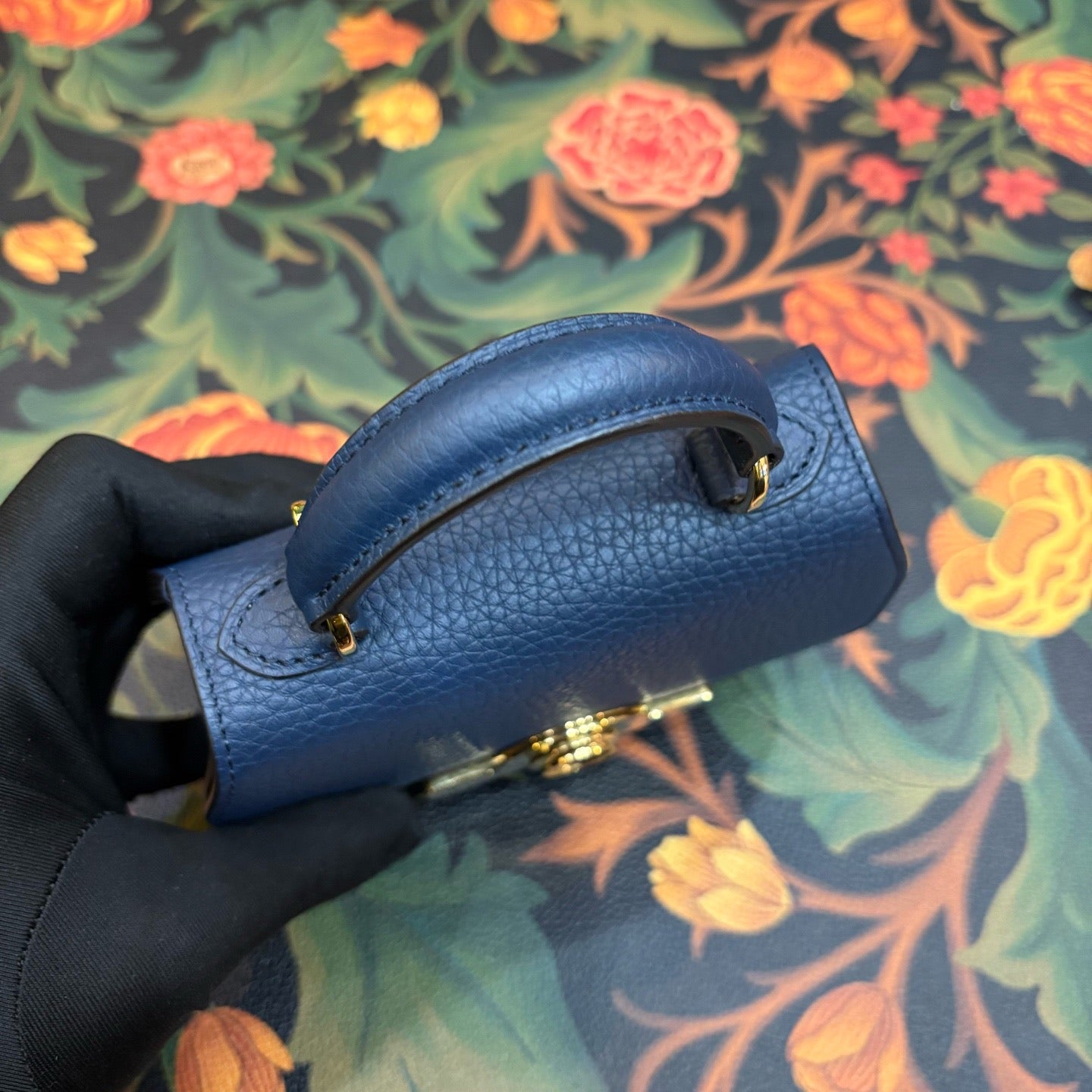 Moynat - Rejane - Leather - Navy - (mini)