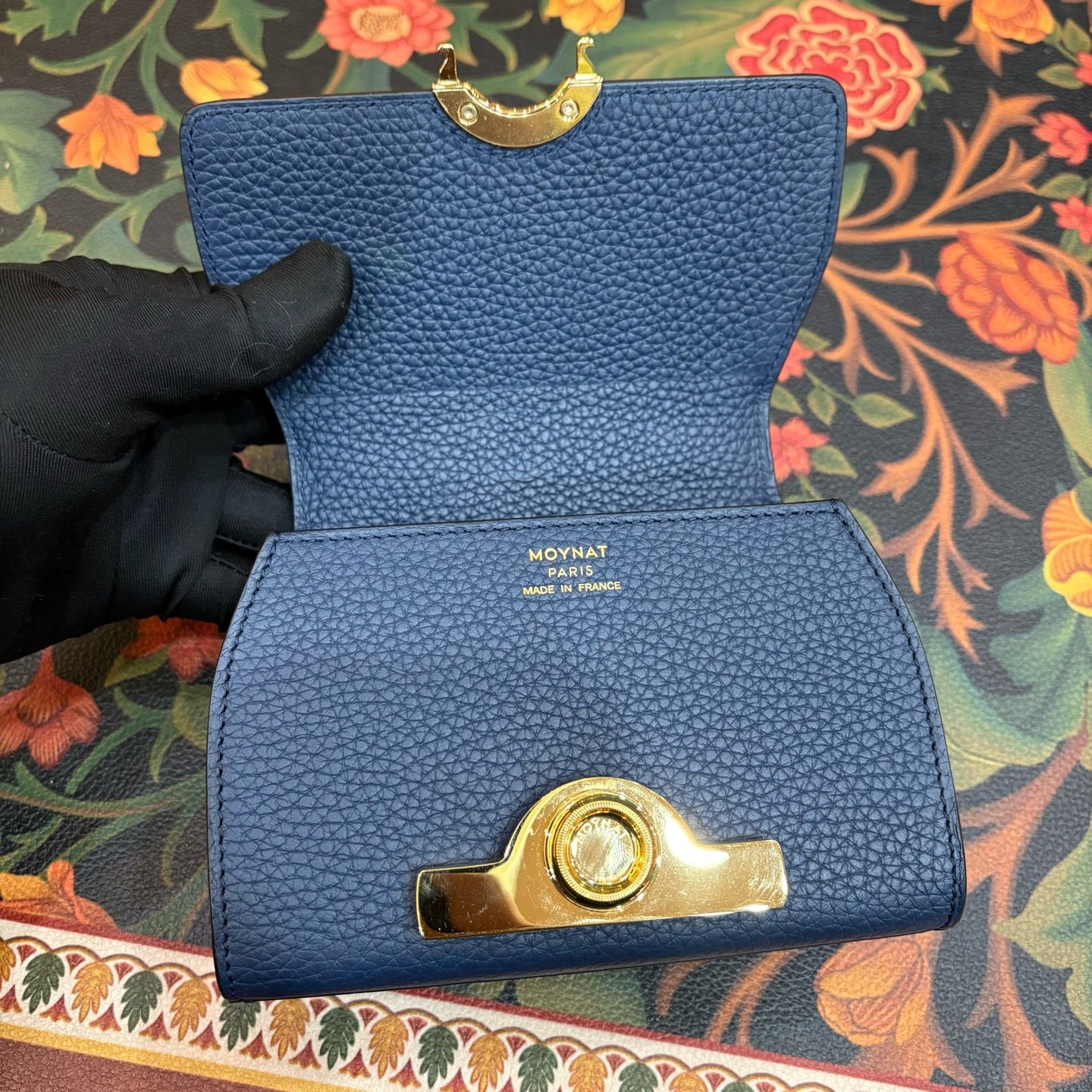 Moynat - Rejane - Leather - Navy - (mini)