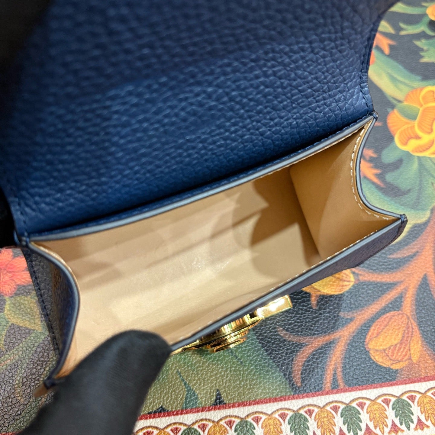 Moynat - Rejane - Leather - Navy - (mini)