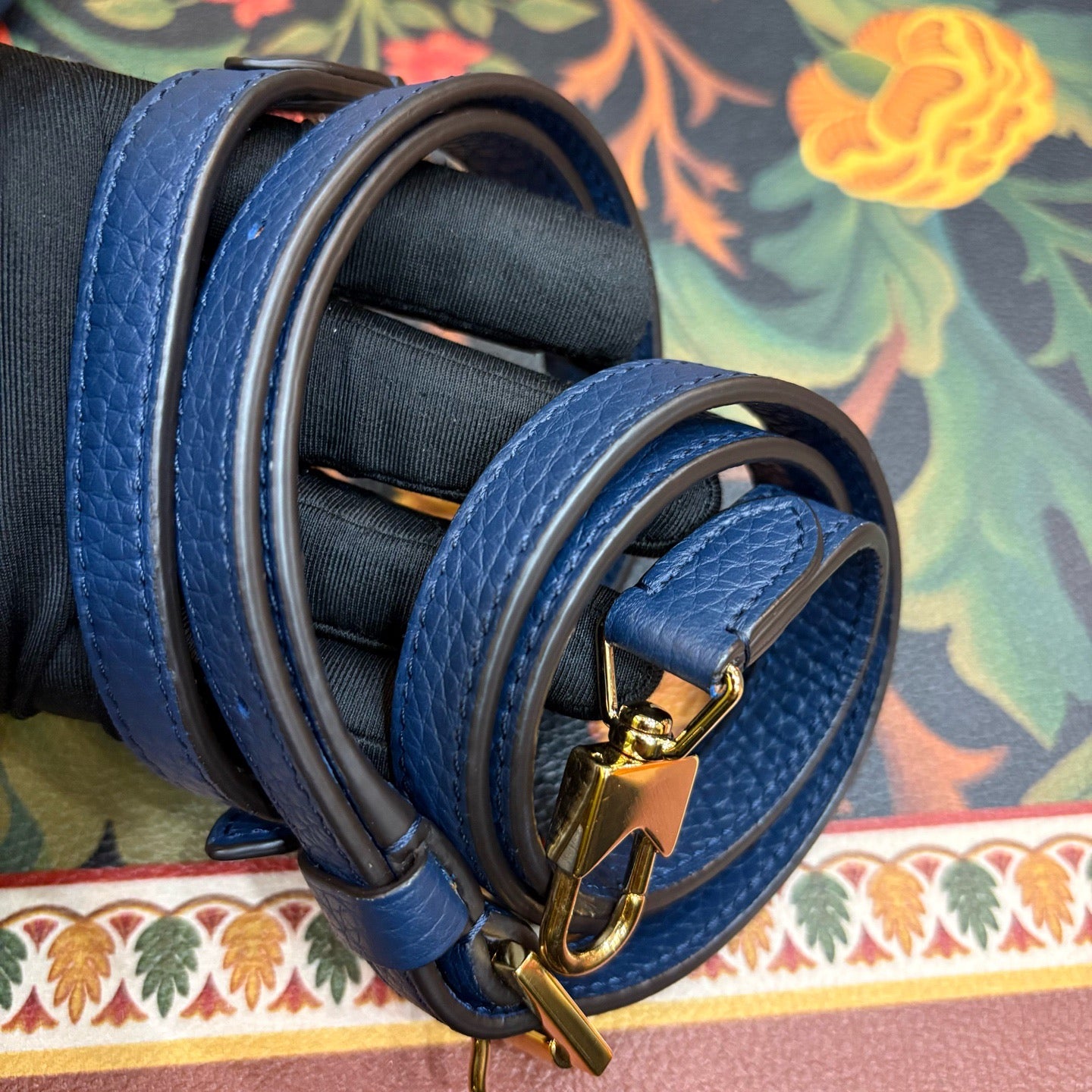 Moynat - Rejane - Leather - Navy - (mini)