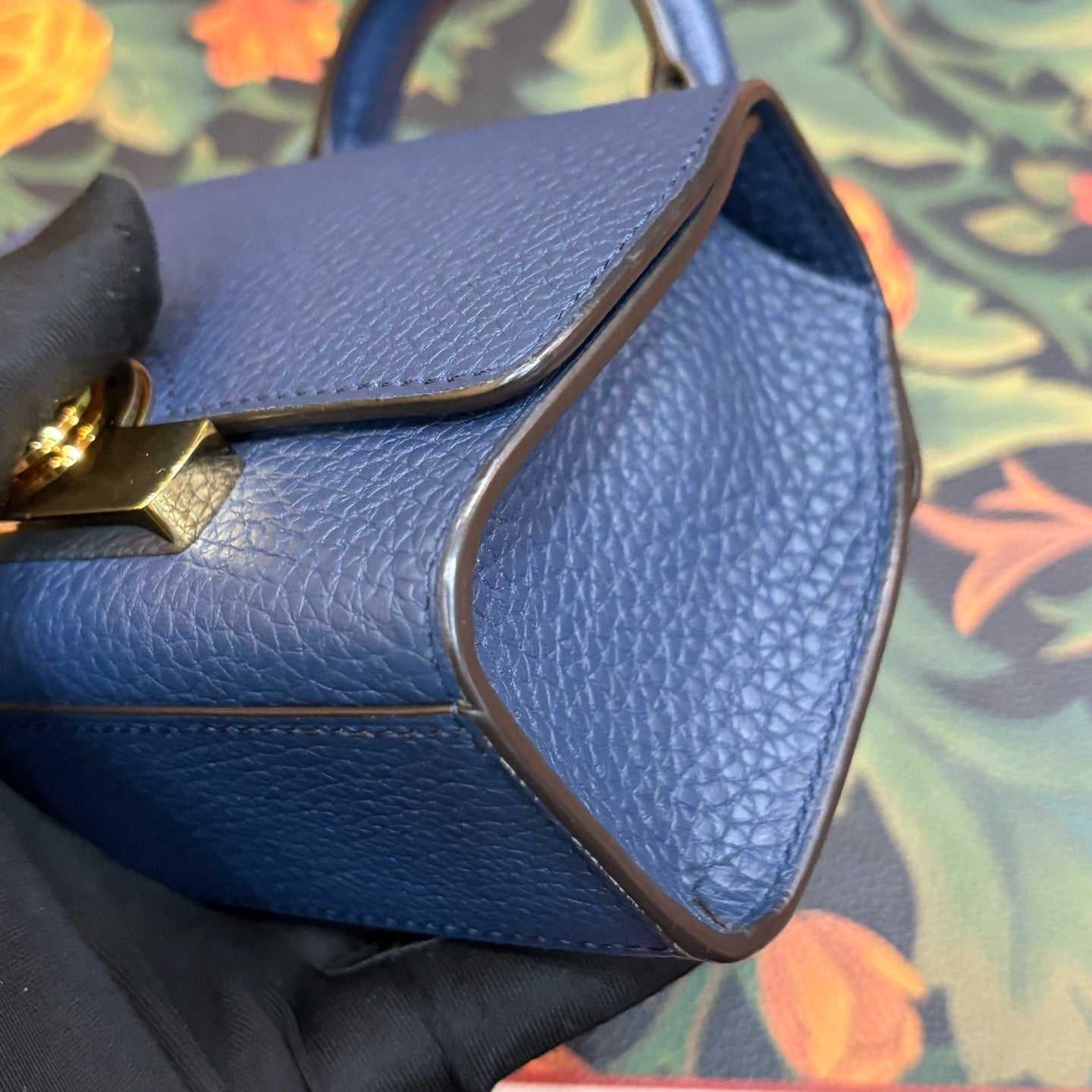 Moynat - Rejane - Leather - Navy - (mini)
