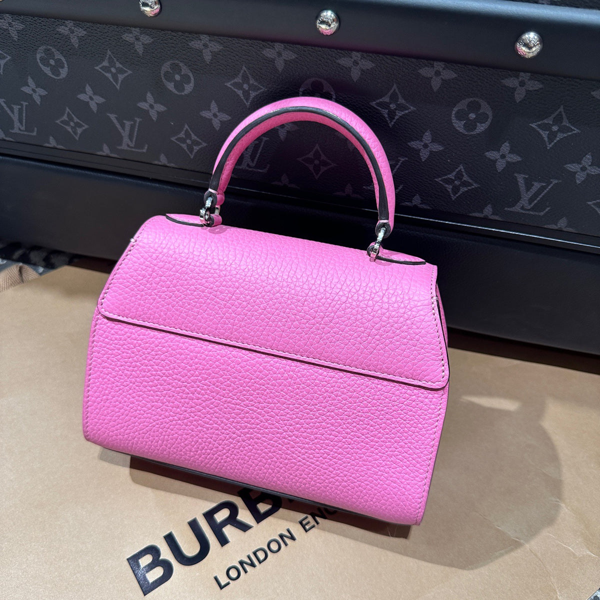 Moynat - Rejane - Leather - Pink - (mini)