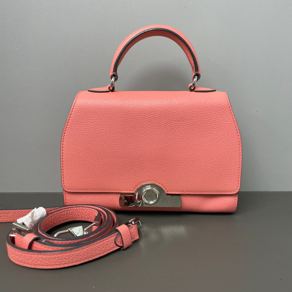 Moynat - Rejane - Leather - Pink - (small)