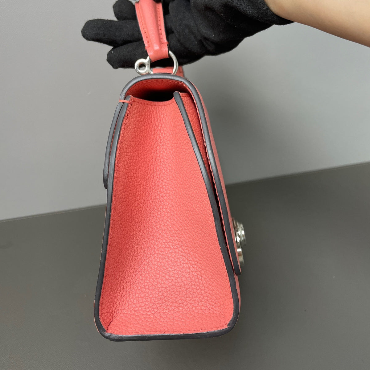 Moynat - Rejane - Leather - Pink - (small)
