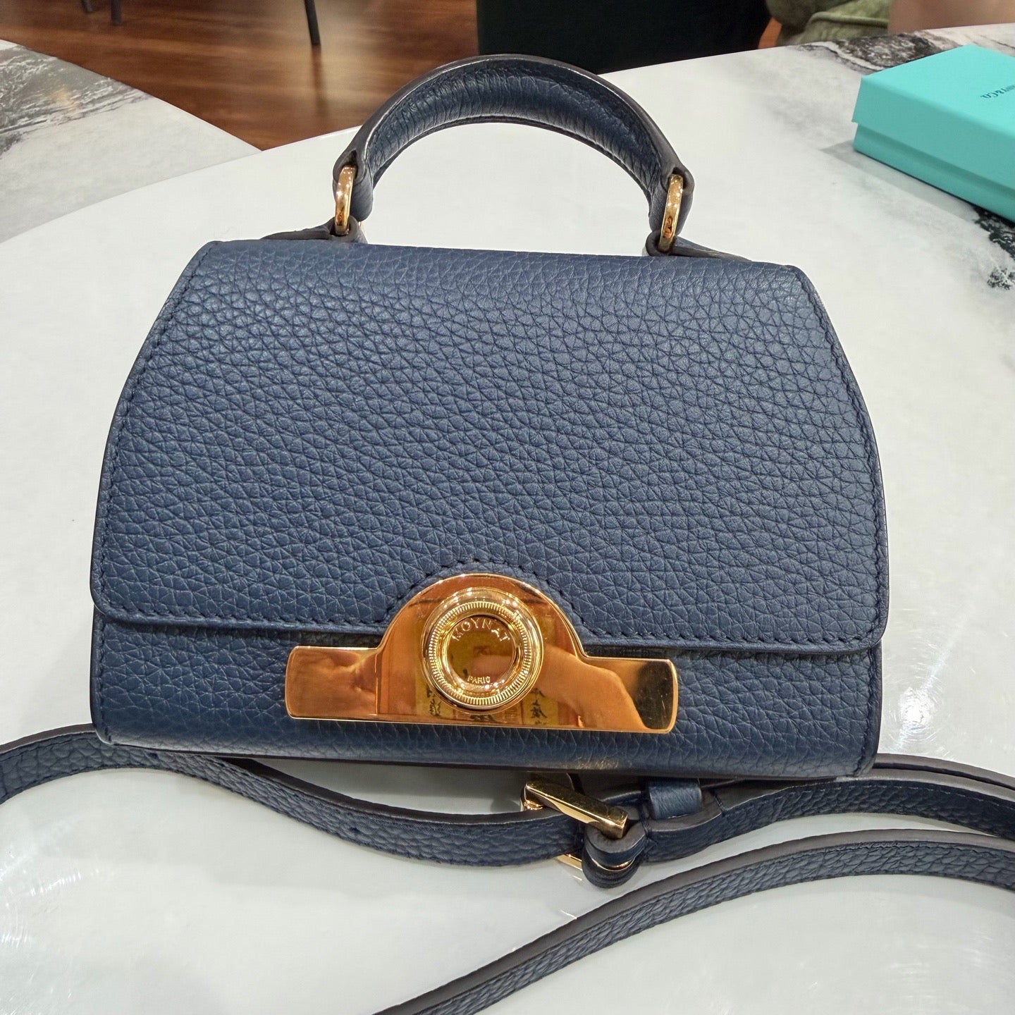 Moynat - Rejane Mini Nano - Leather - Blue - (mini)