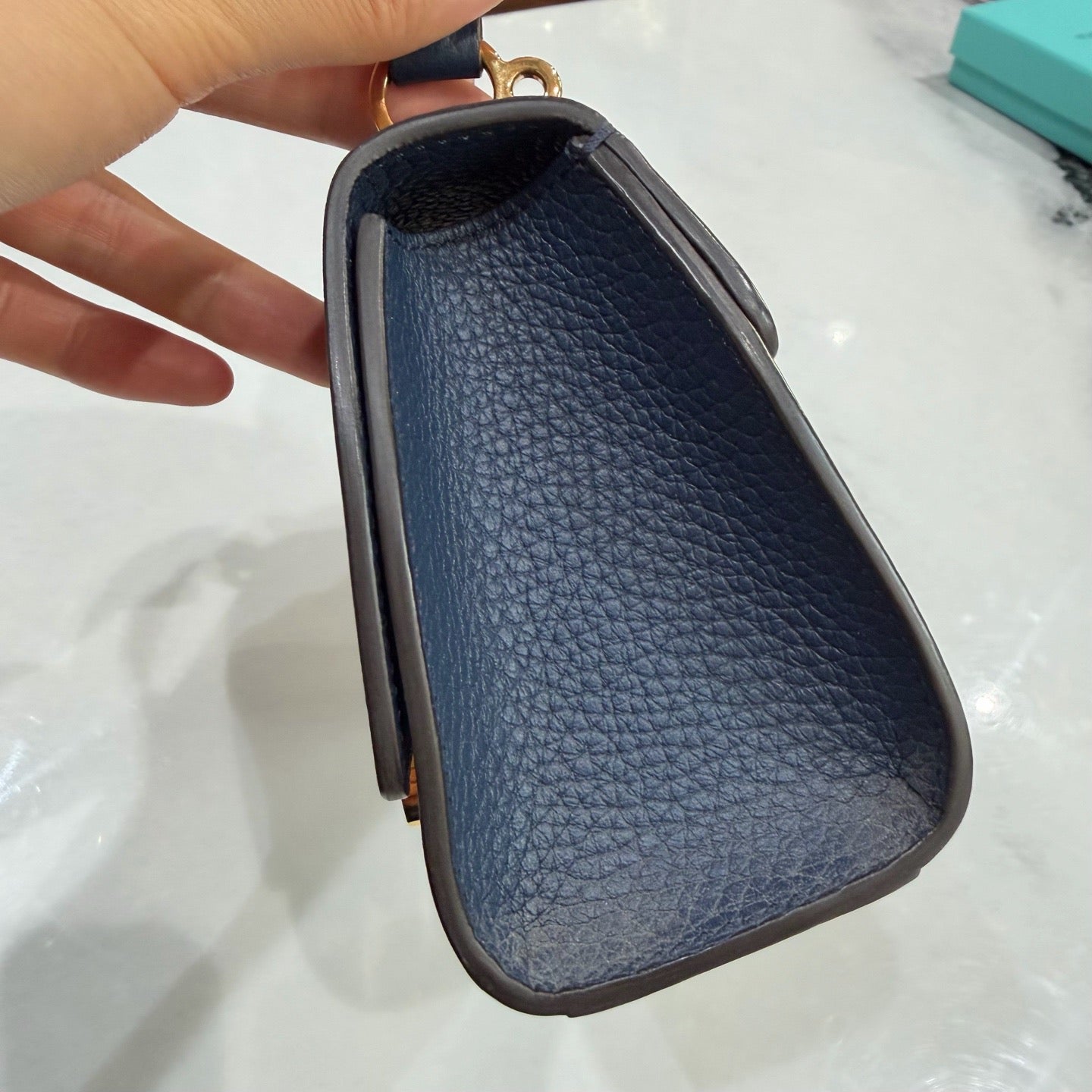 Moynat - Rejane Mini Nano - Leather - Blue - (mini)