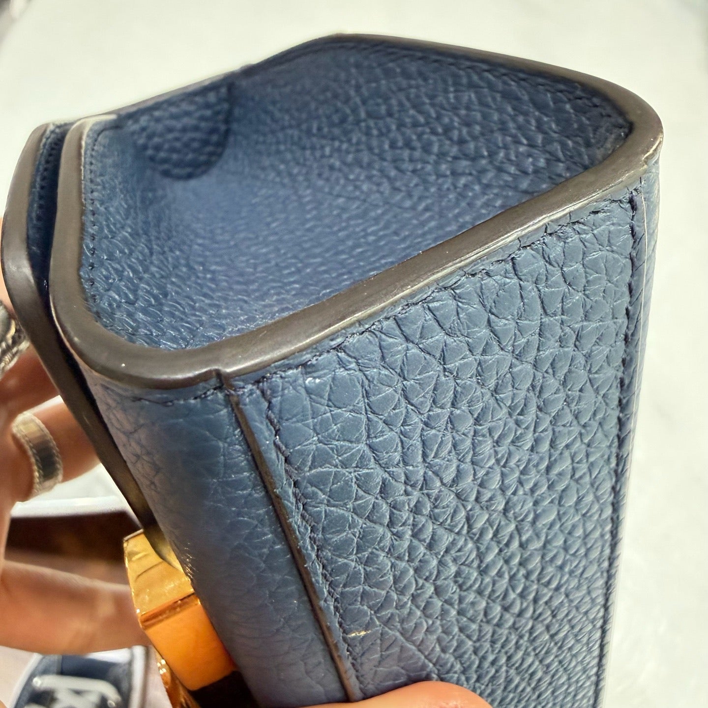 Moynat - Rejane Mini Nano - Leather - Blue - (mini)