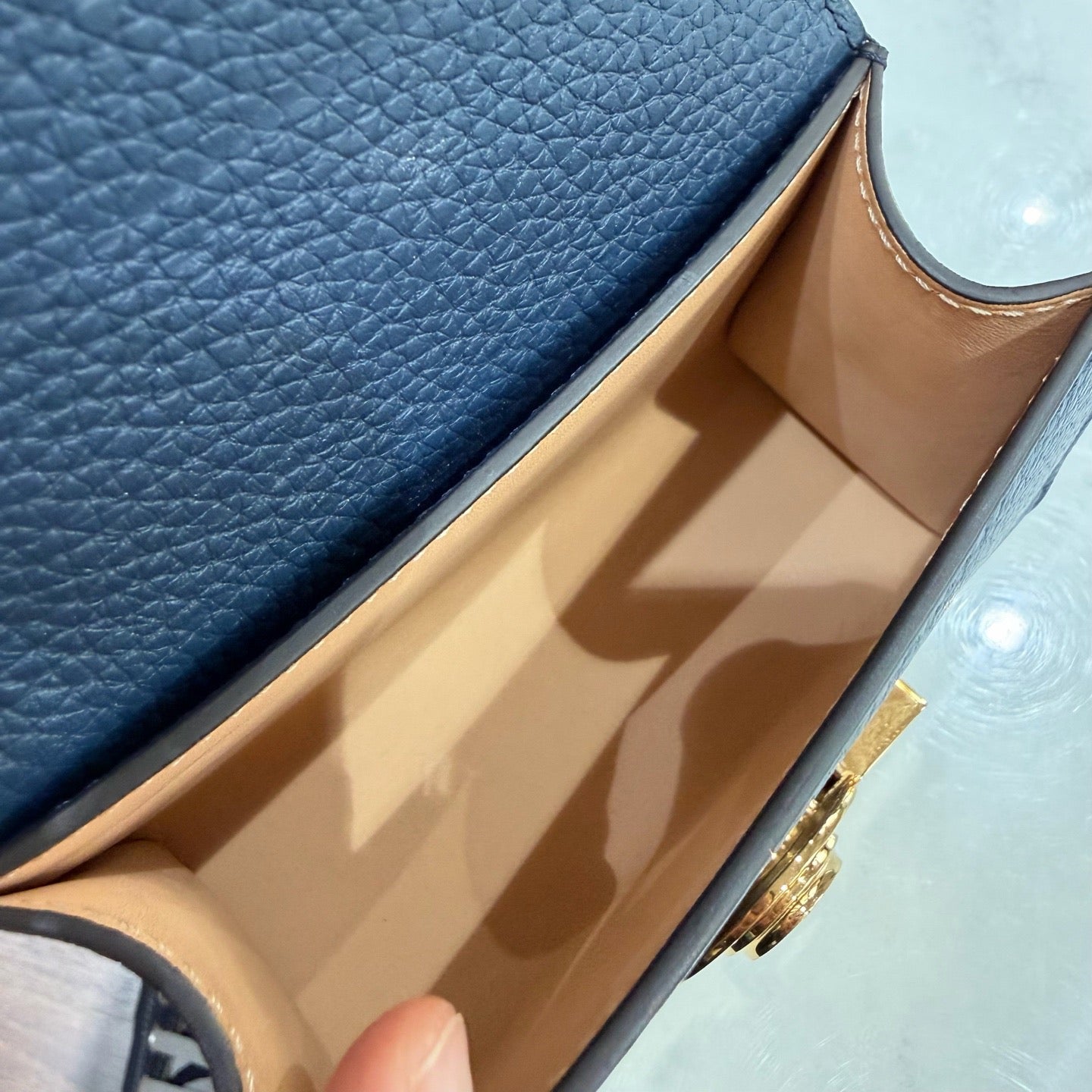 Moynat - Rejane Mini Nano - Leather - Blue - (mini)
