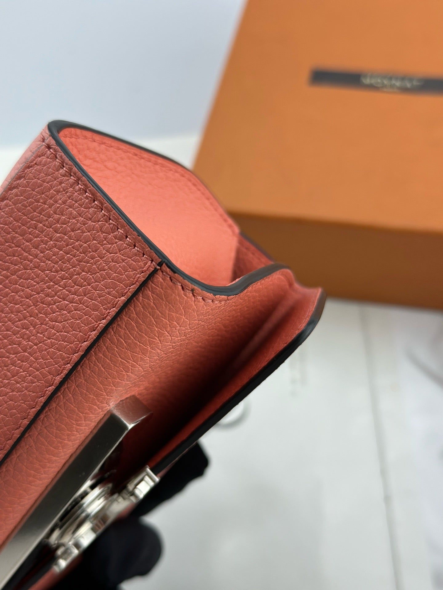 Moynat - Rejane Nano - Grained cowhide leather - Lobster Pink - (mini)