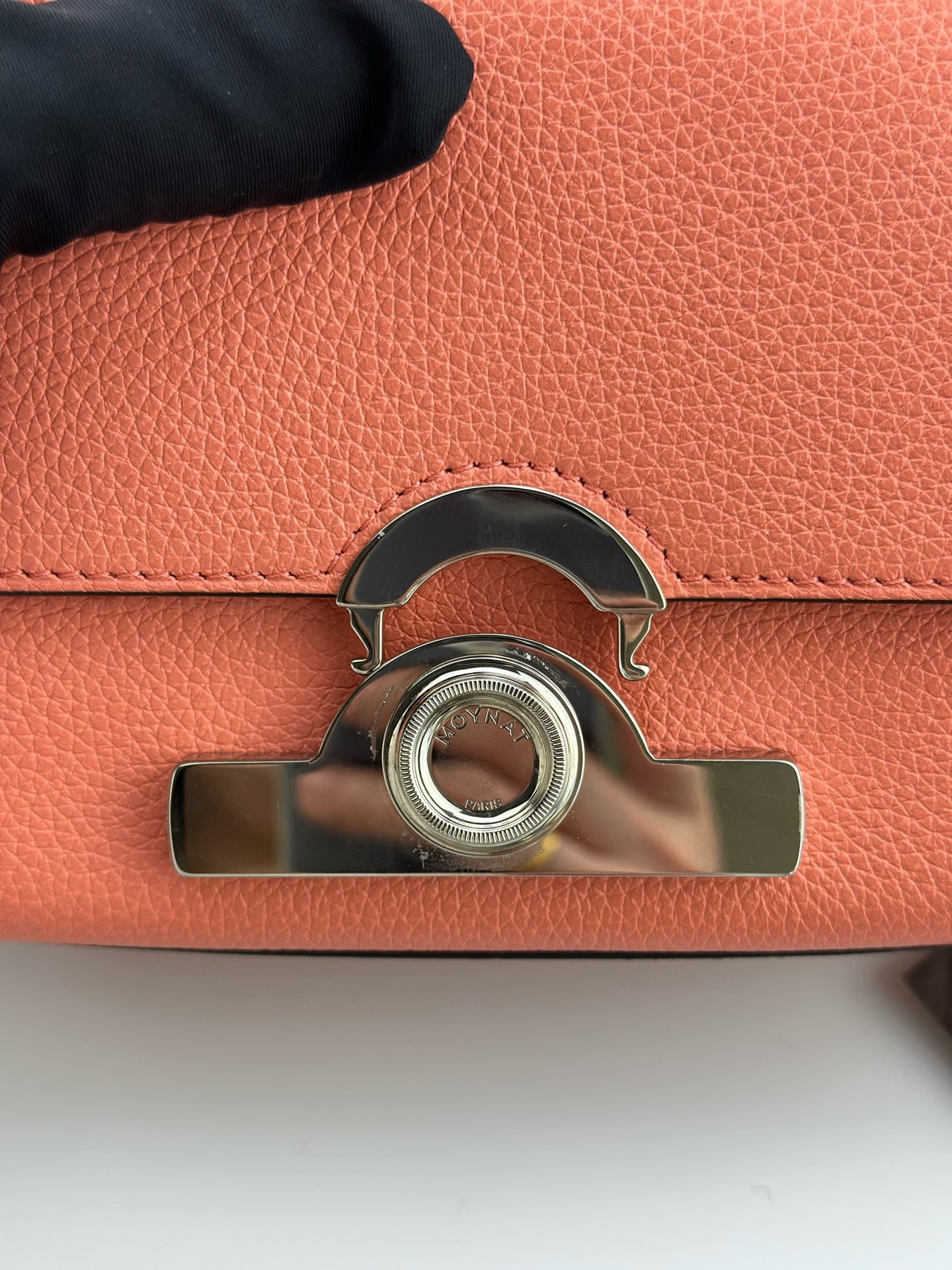 Moynat - Rejane Nano - Grained cowhide leather - Lobster Pink - (mini)