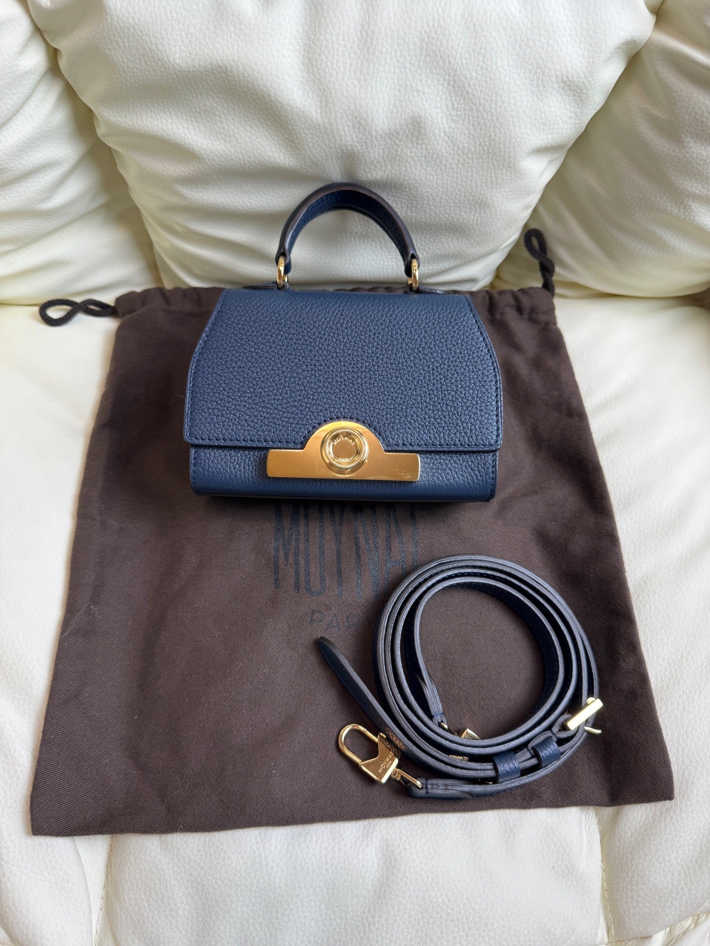 Moynat - Rejane Nano - Leather - Blue - (mini)