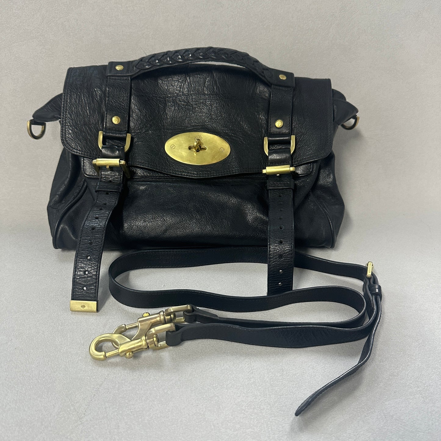 Mulberry - Alexa - Leather - Black - (medium)