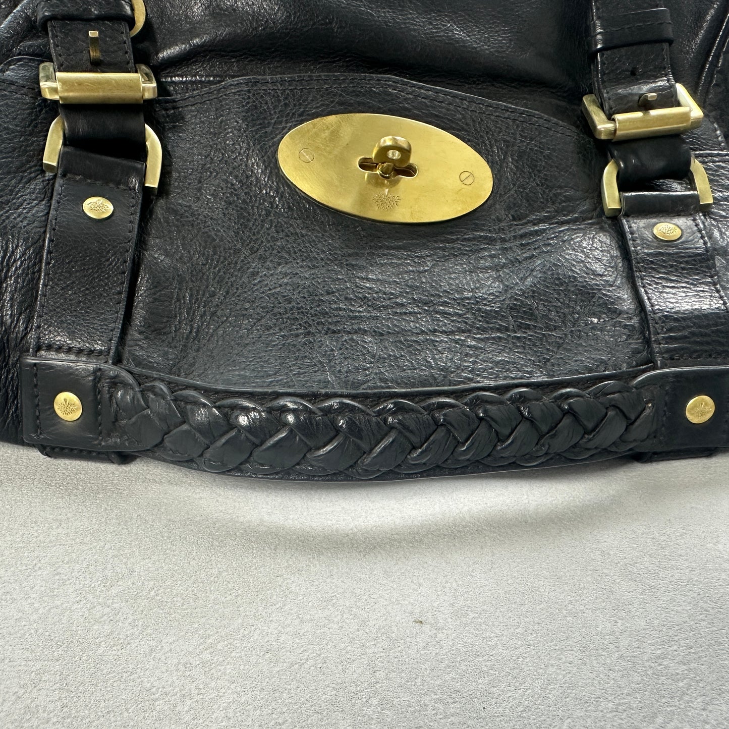 Mulberry - Alexa - Leather - Black - (medium)