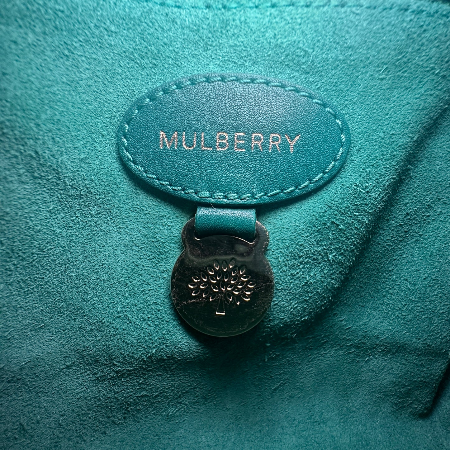 Mulberry - Lily - Leather - Green - (small)