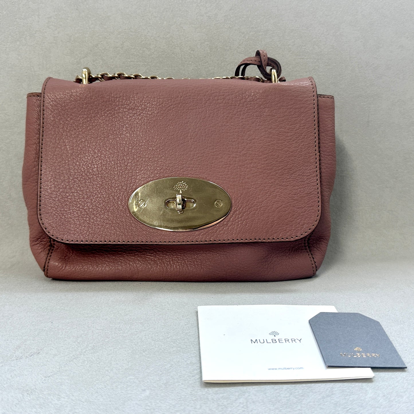 Mulberry - Lily - Leather - Pink - (mini)